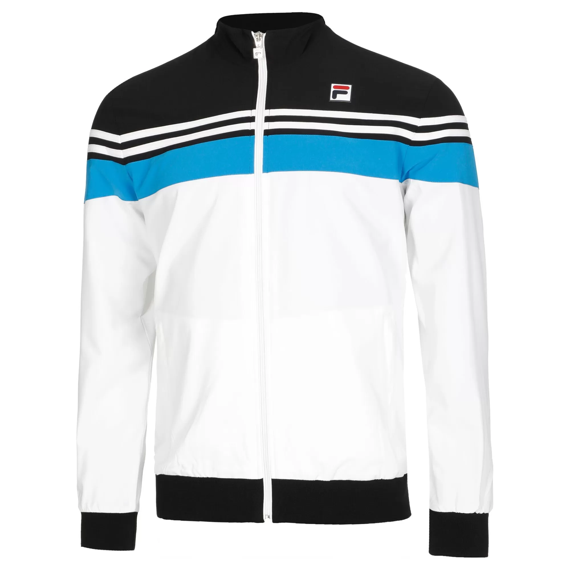 Bruno Training Jacket Men - White, Black>Fila Store