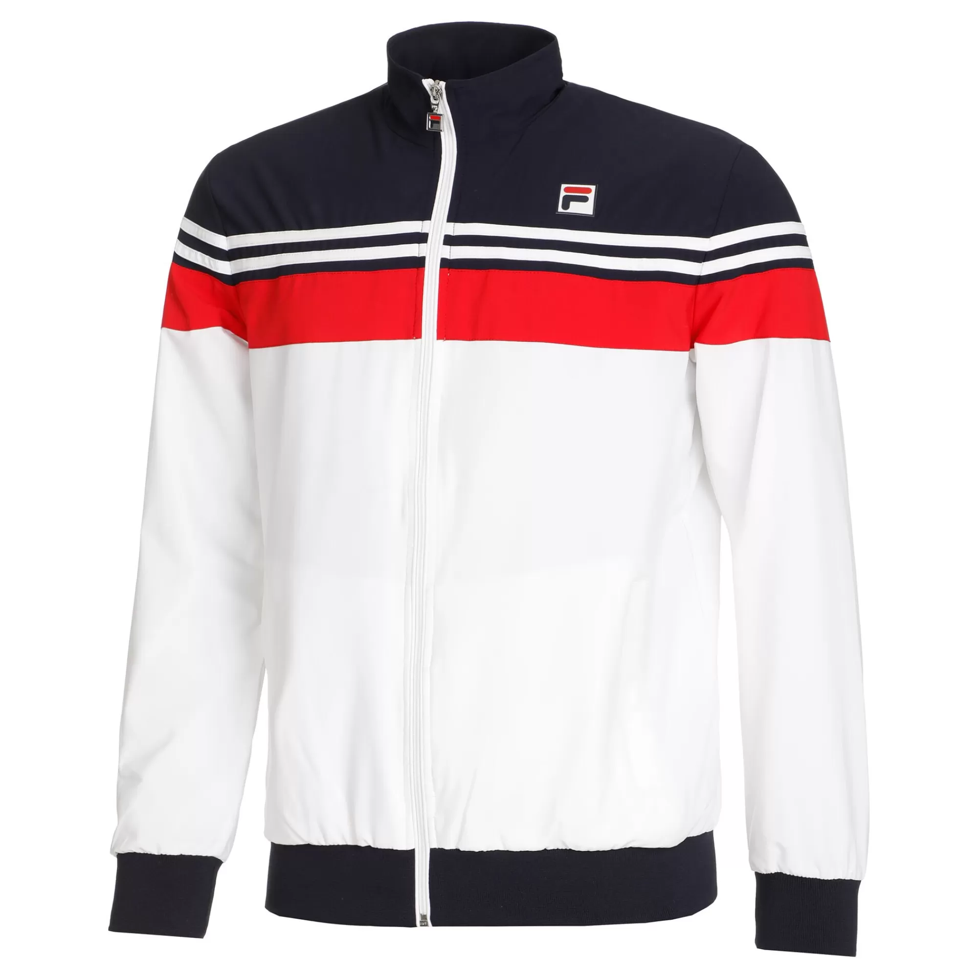 Bruno Training Jacket Men - White, Multicoloured>Fila Best Sale