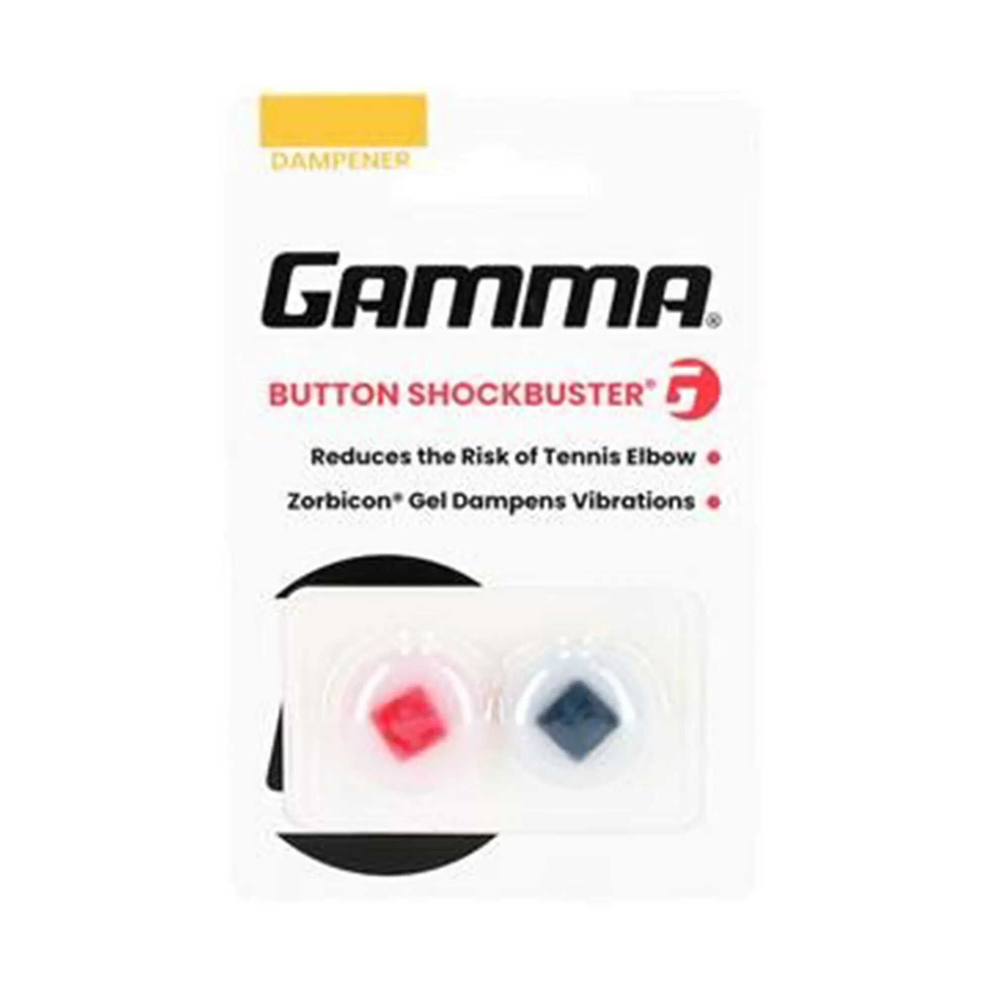 Button Shockbuster Dampener - Red, Black>Gamma Sale