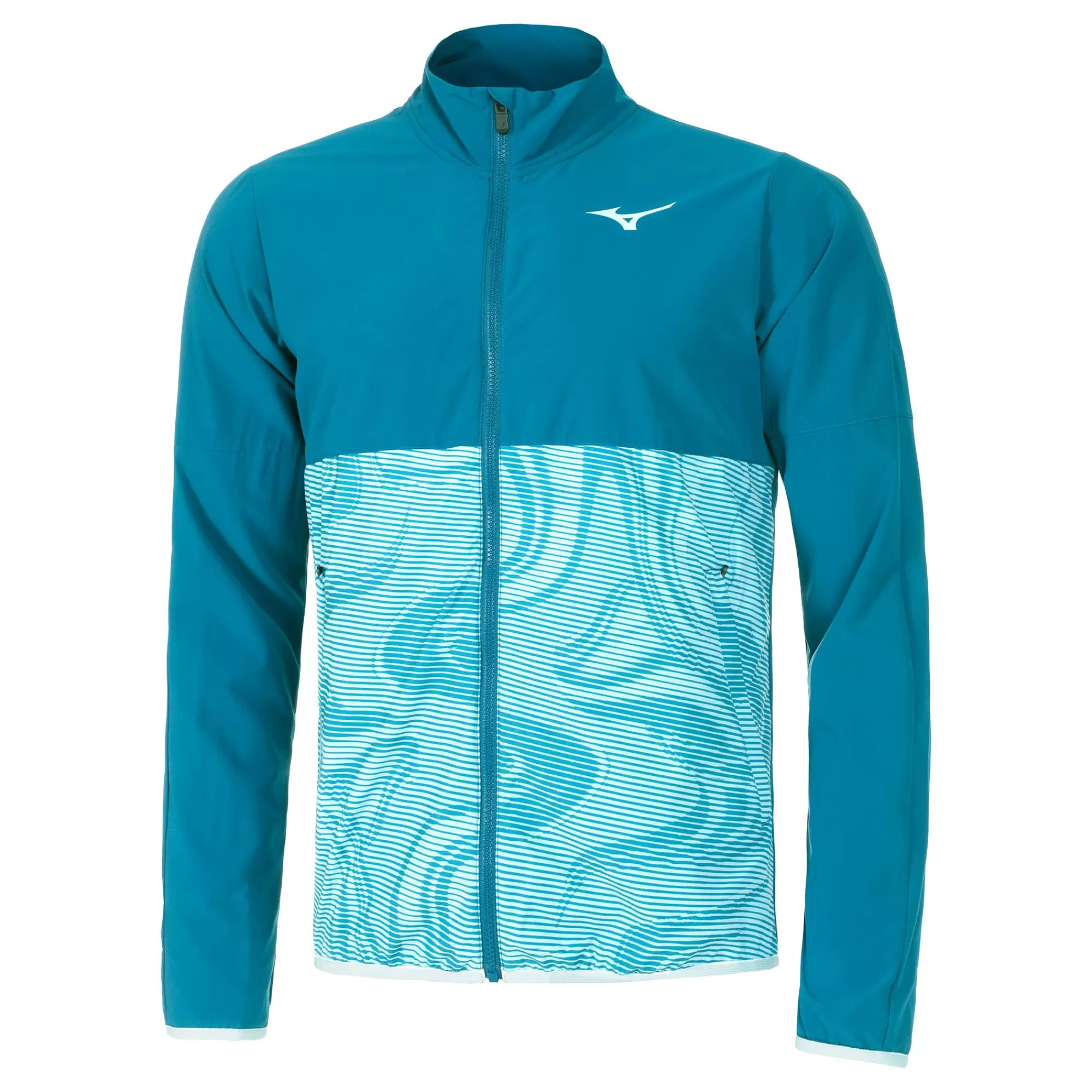 Charge Printed Training Jacket Men - Blue Grey, Light Blue>Mizuno Shop