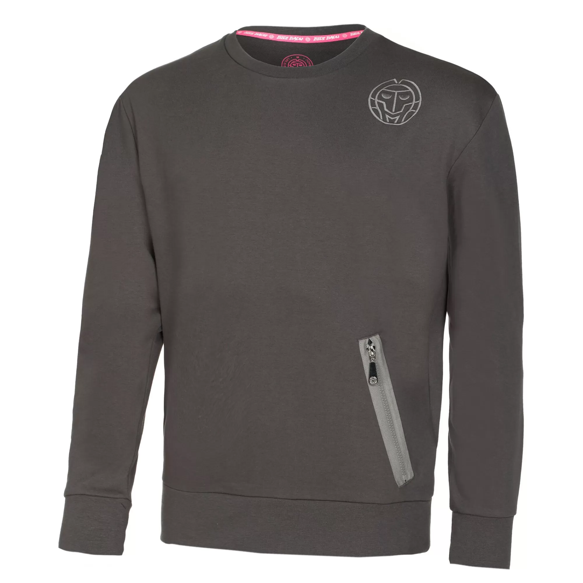 Chill Crew Sweatshirt Men - Dark Grey>BIDI BADU Outlet