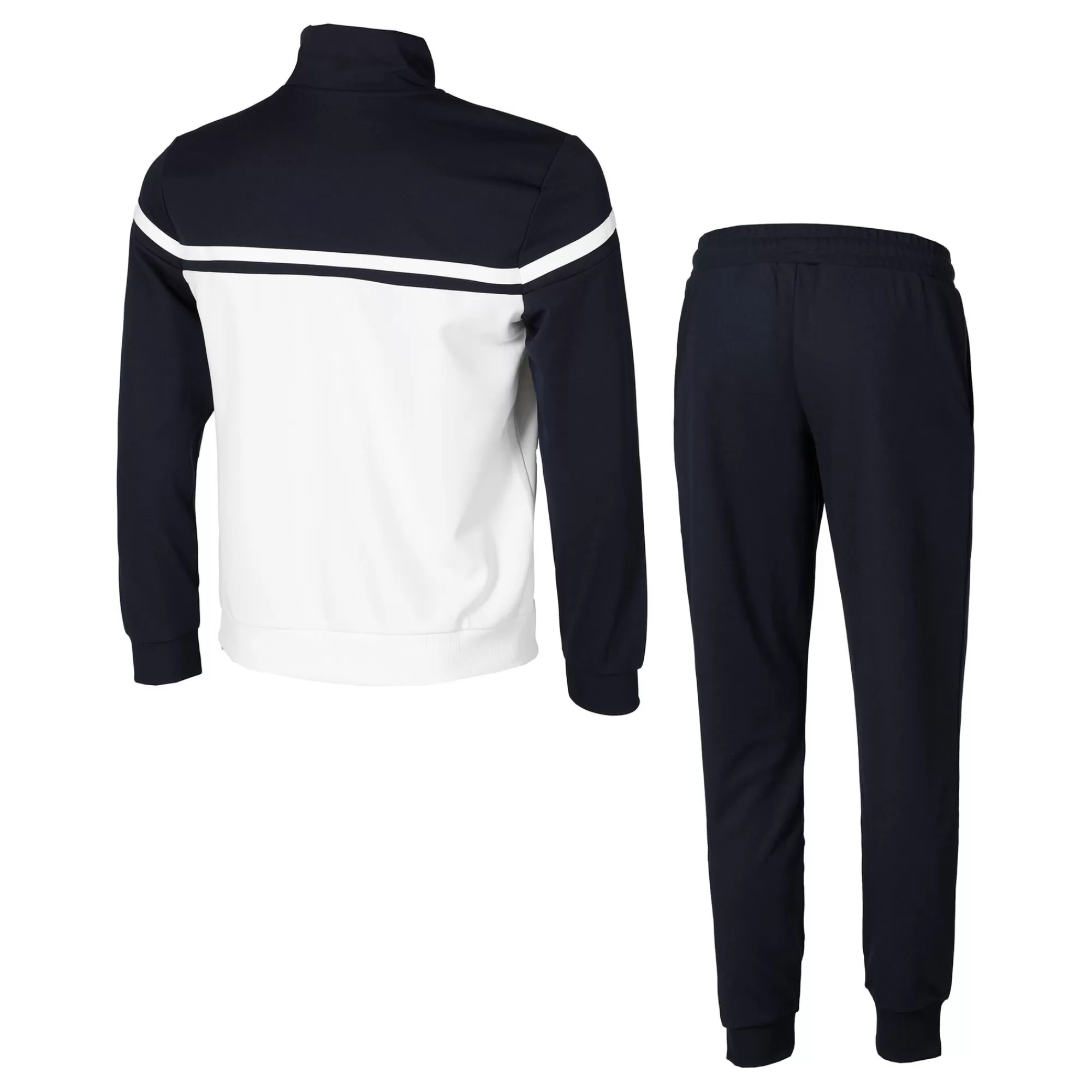 Circle Tracksuit Men - White, Dark Blue>Lotto Hot