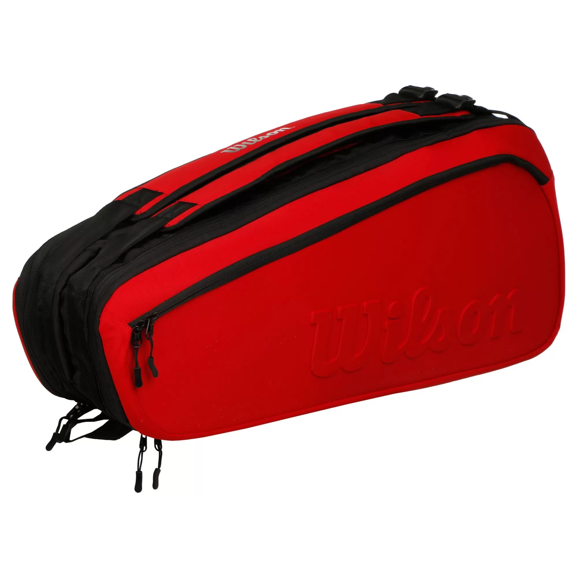 Clash Super Tour Racket Bag 6 Pack - Red>Wilson Discount