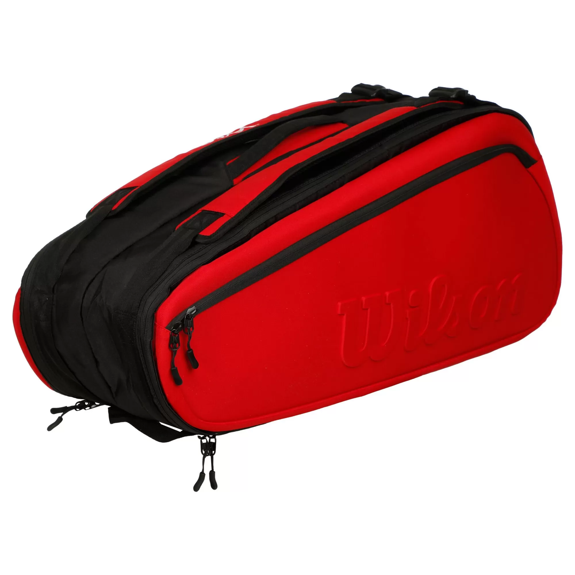 Clash Super Tour Racket Bag 9 Pack - Red>Wilson Store