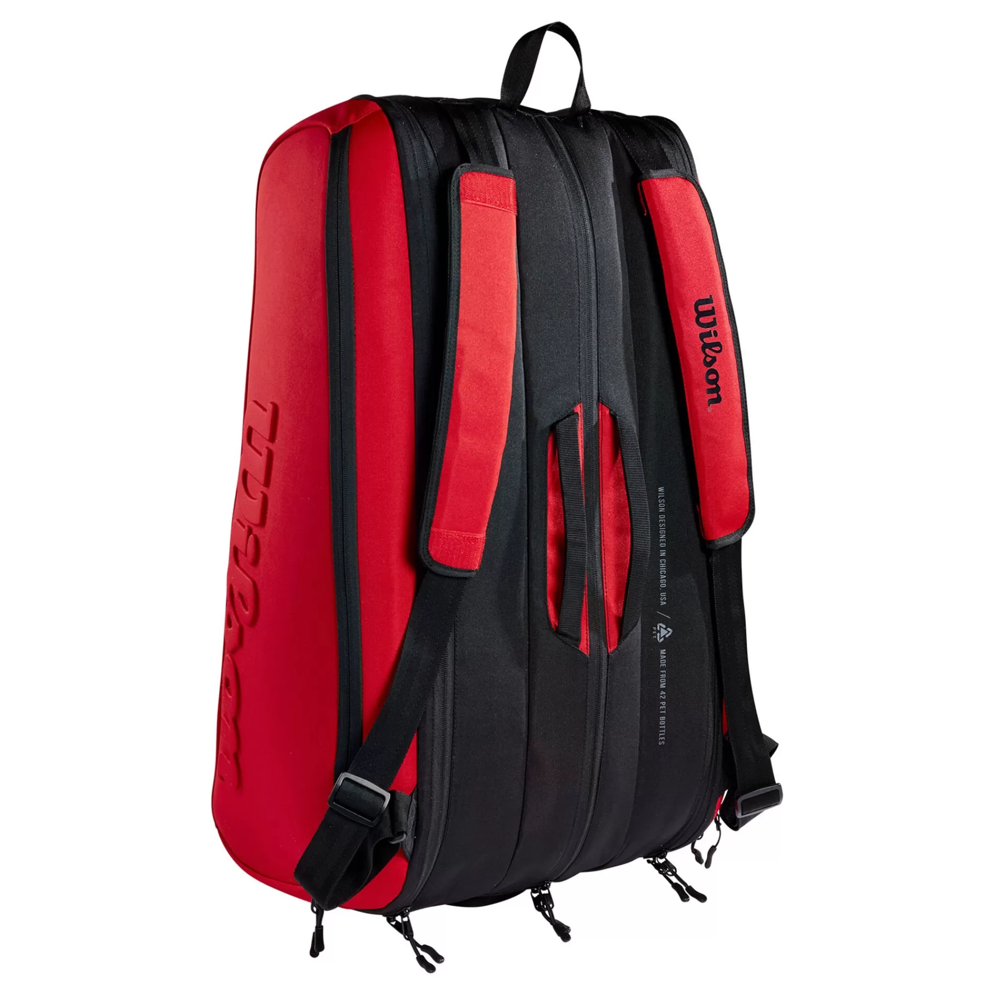 Clash Super Tour Racket Bag 15 Pack - Red>Wilson Sale