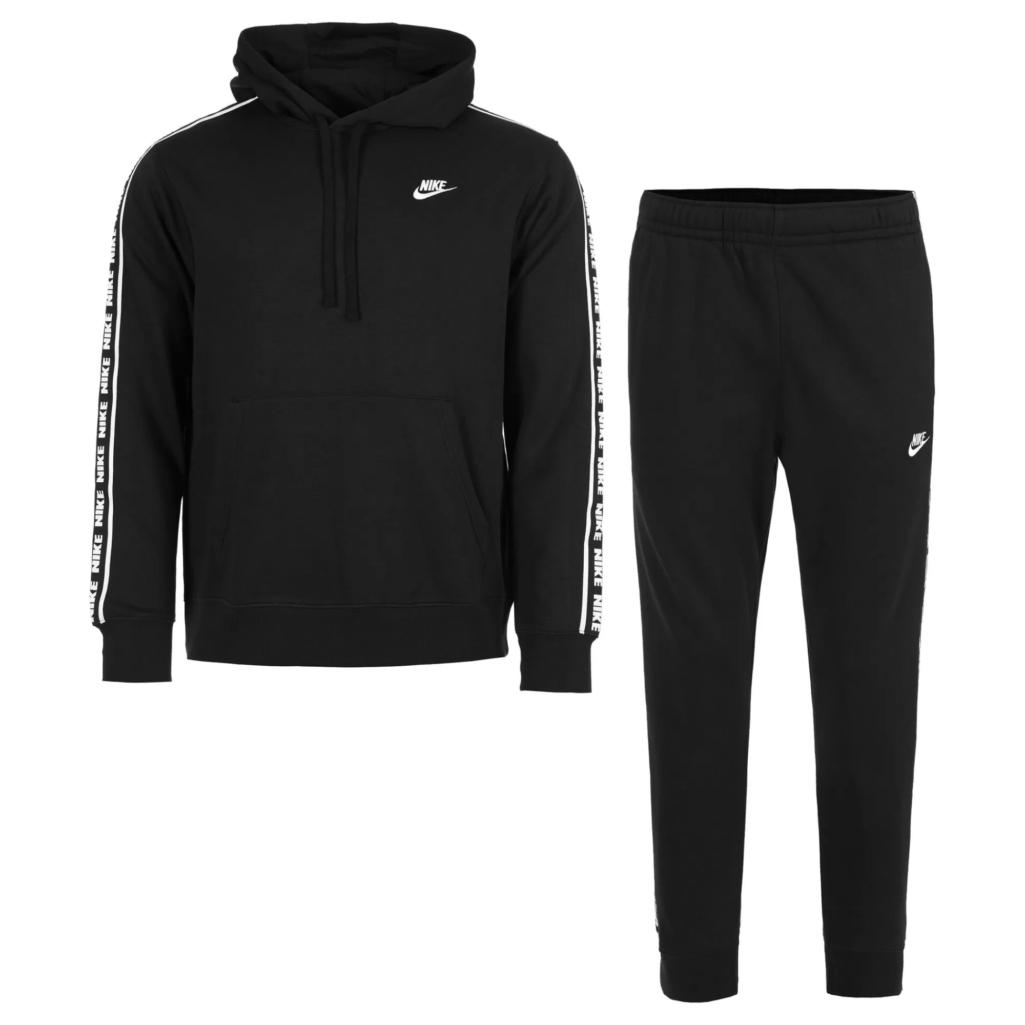 Club Fleece GX Tracksuit Men - Black, White>Nike Cheap