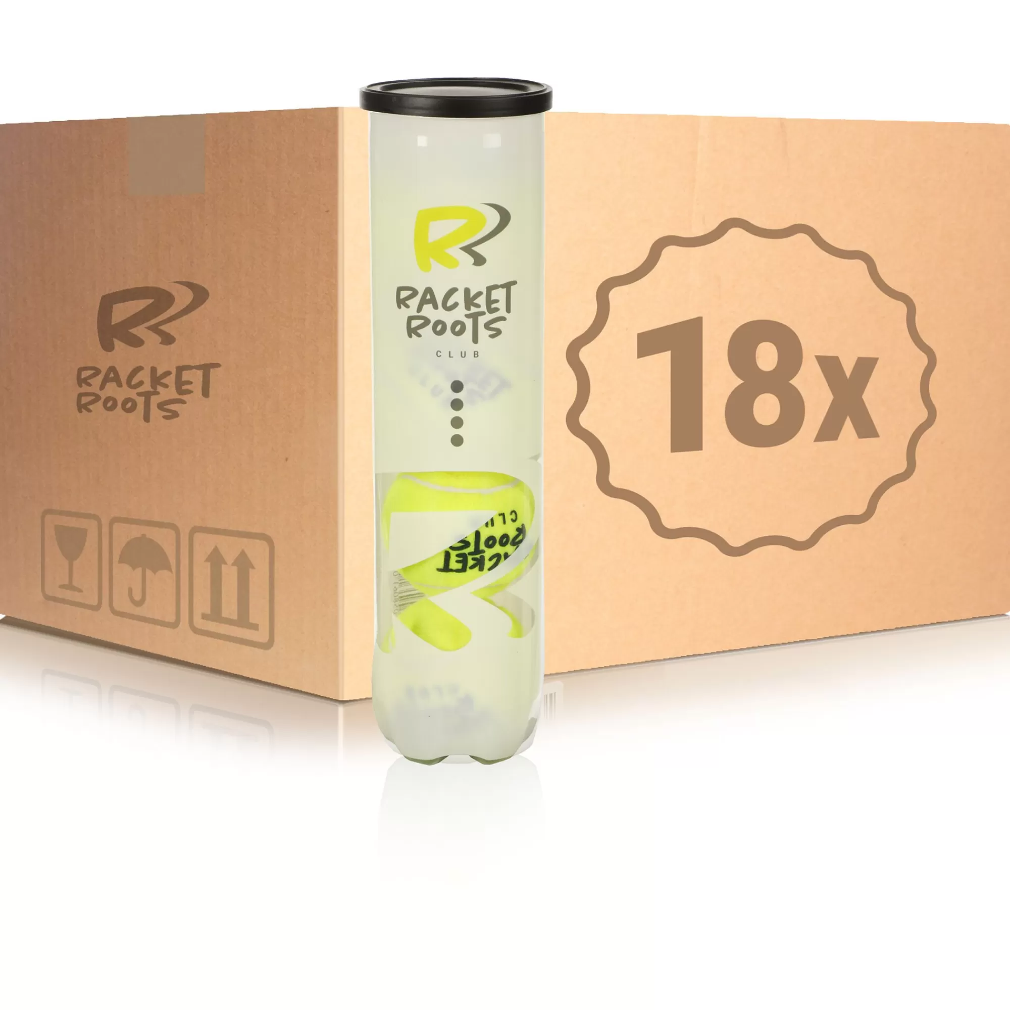 Club Tennisball 18x 4 Ball Tube>Racket Roots Sale
