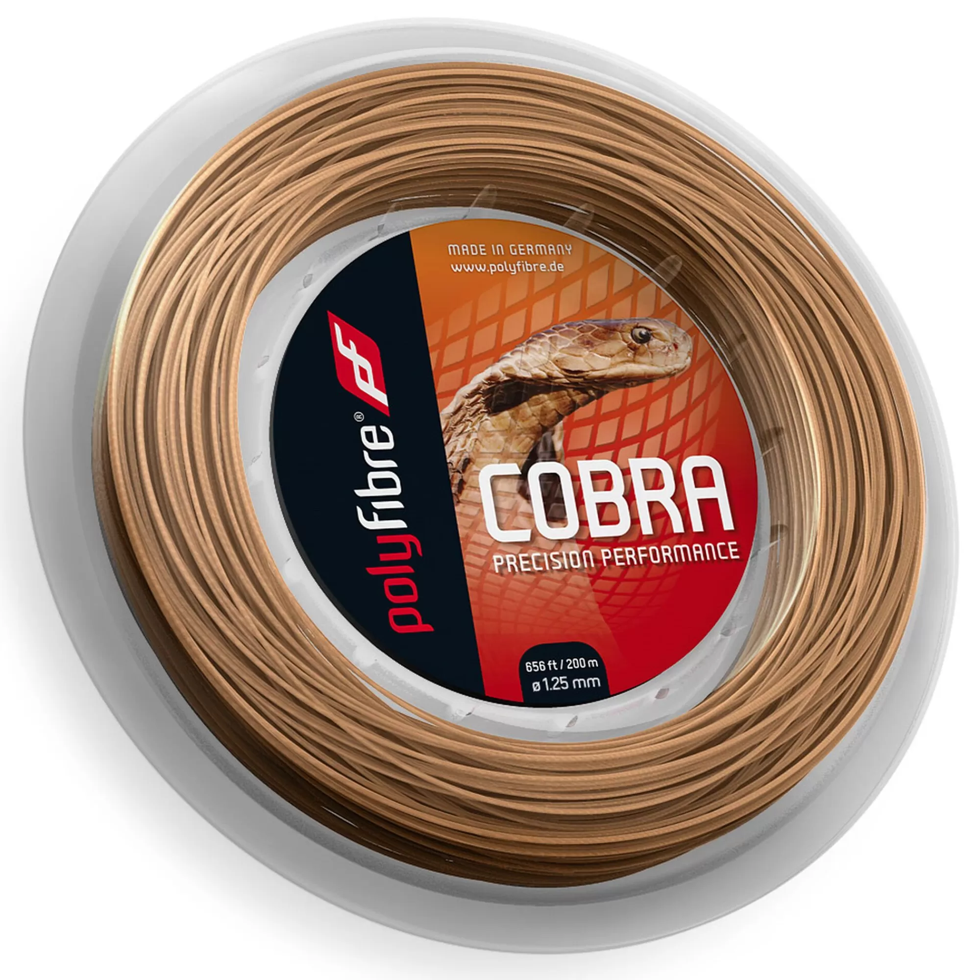 Cobra Beige/braun String Reel 200m - Beige>Polyfibre Store