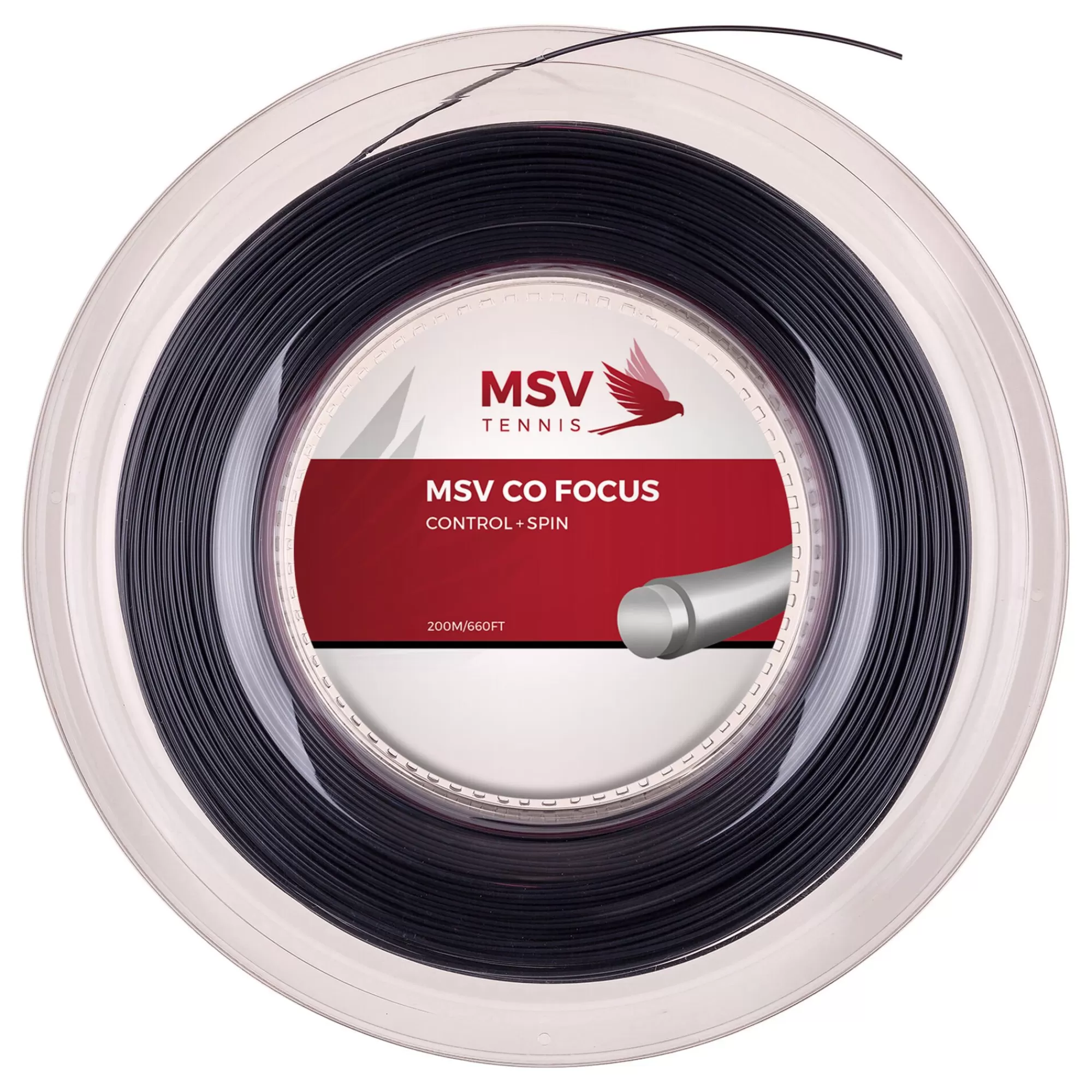 Co.-Focus String Reel 200m - Black>MSV Best Sale