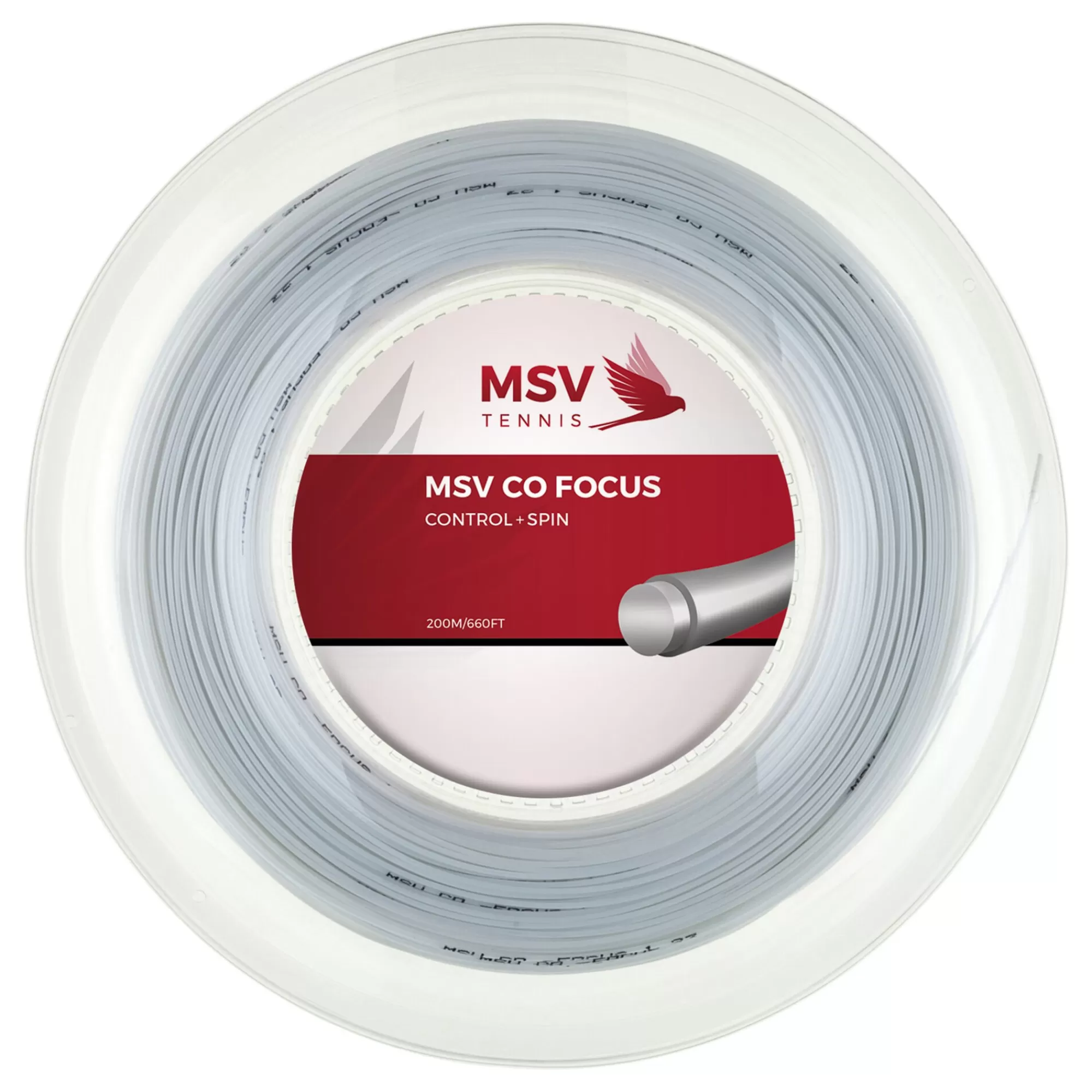 Co.-Focus String Reel 200m - Grey>MSV Cheap