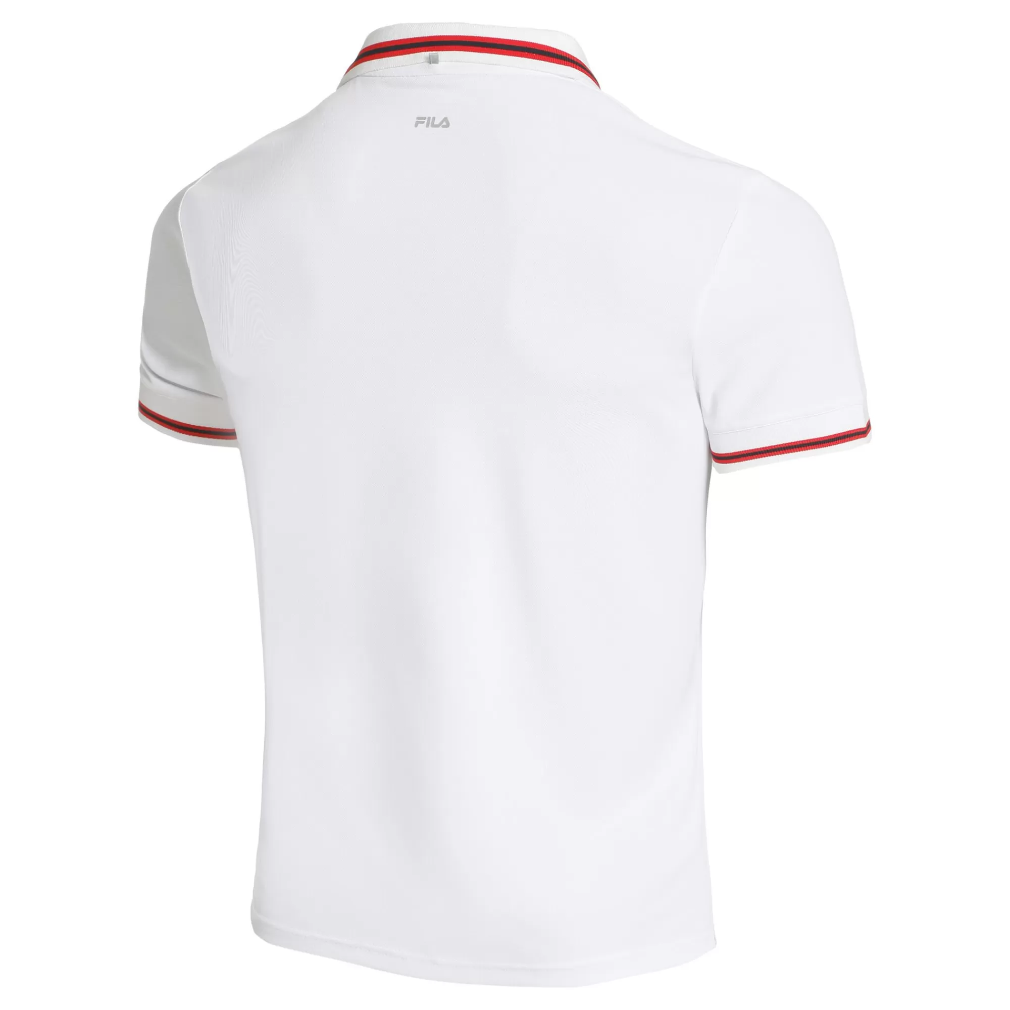 Core Button Piro Polo Men - White, Red>Fila Hot