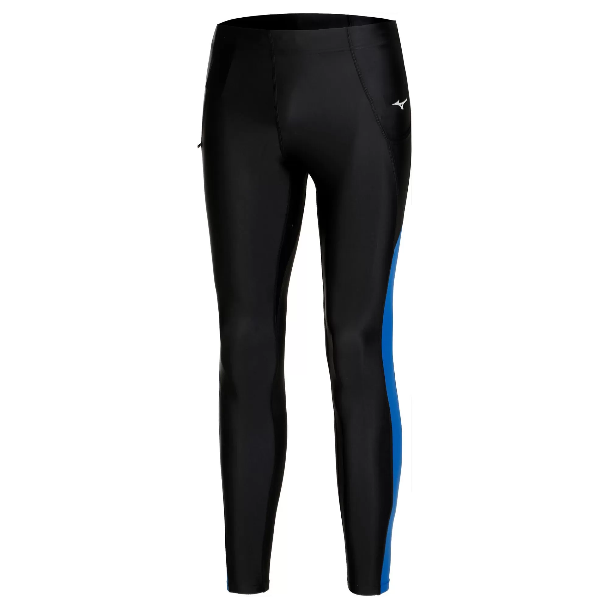 Core Long Running Tights Men - Black, Blue>Mizuno Best Sale