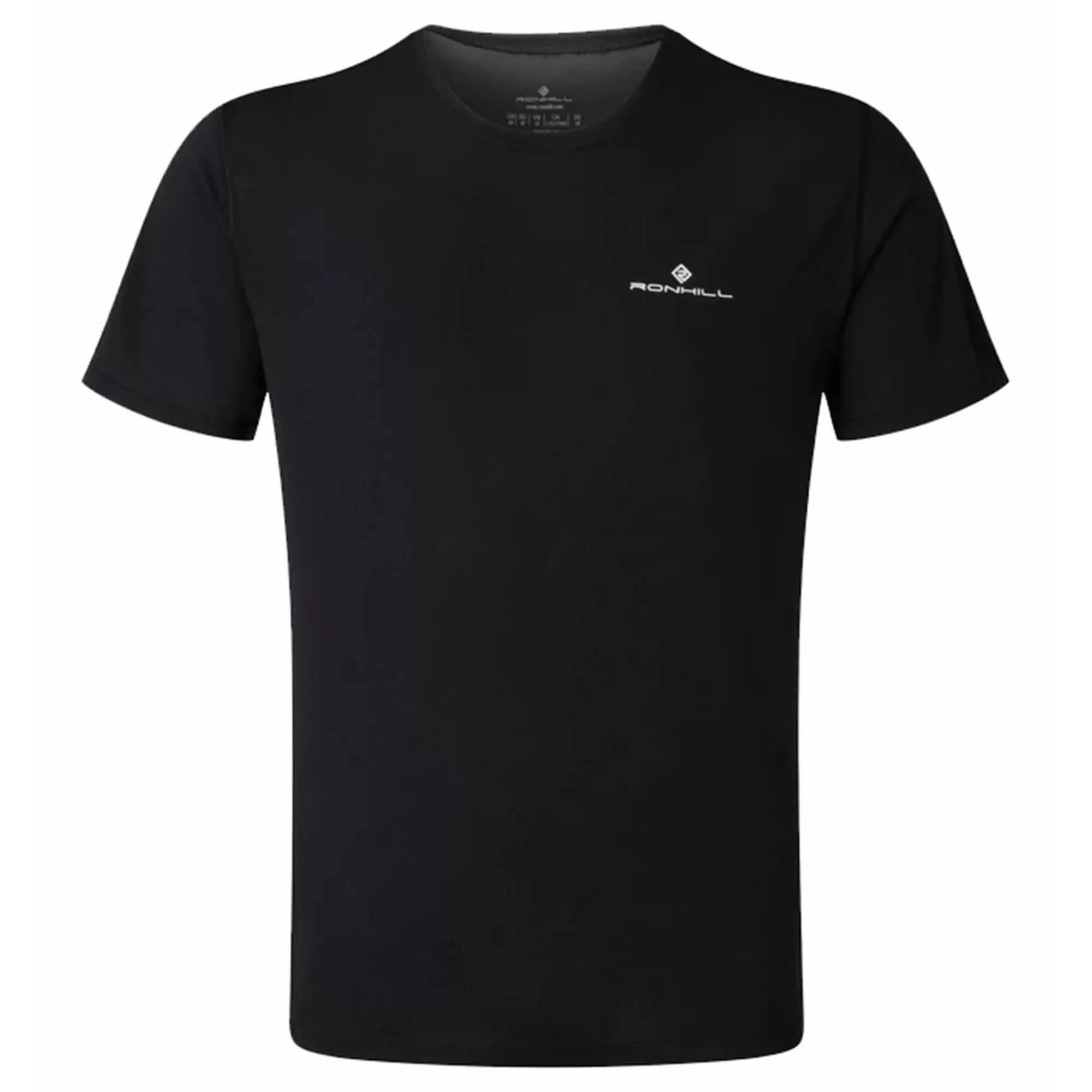 Core Running Shirt Men - Black, White>Ronhill Hot