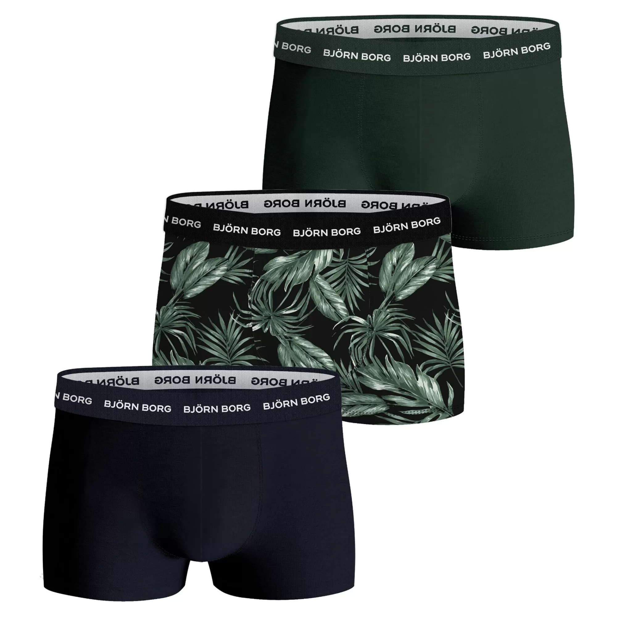 Cotton Stretch Trunk Boxer Shorts 3 Pack Men ->Björn Borg Cheap