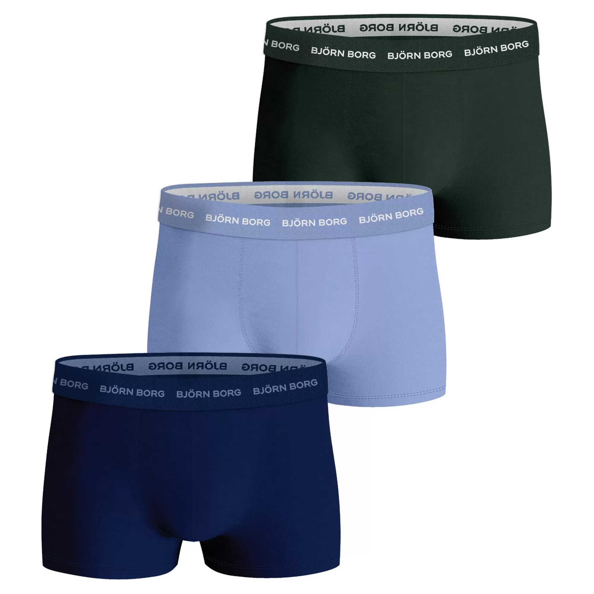 Cotton Stretch Trunk Boxer Shorts 3 Pack Men ->Björn Borg Online