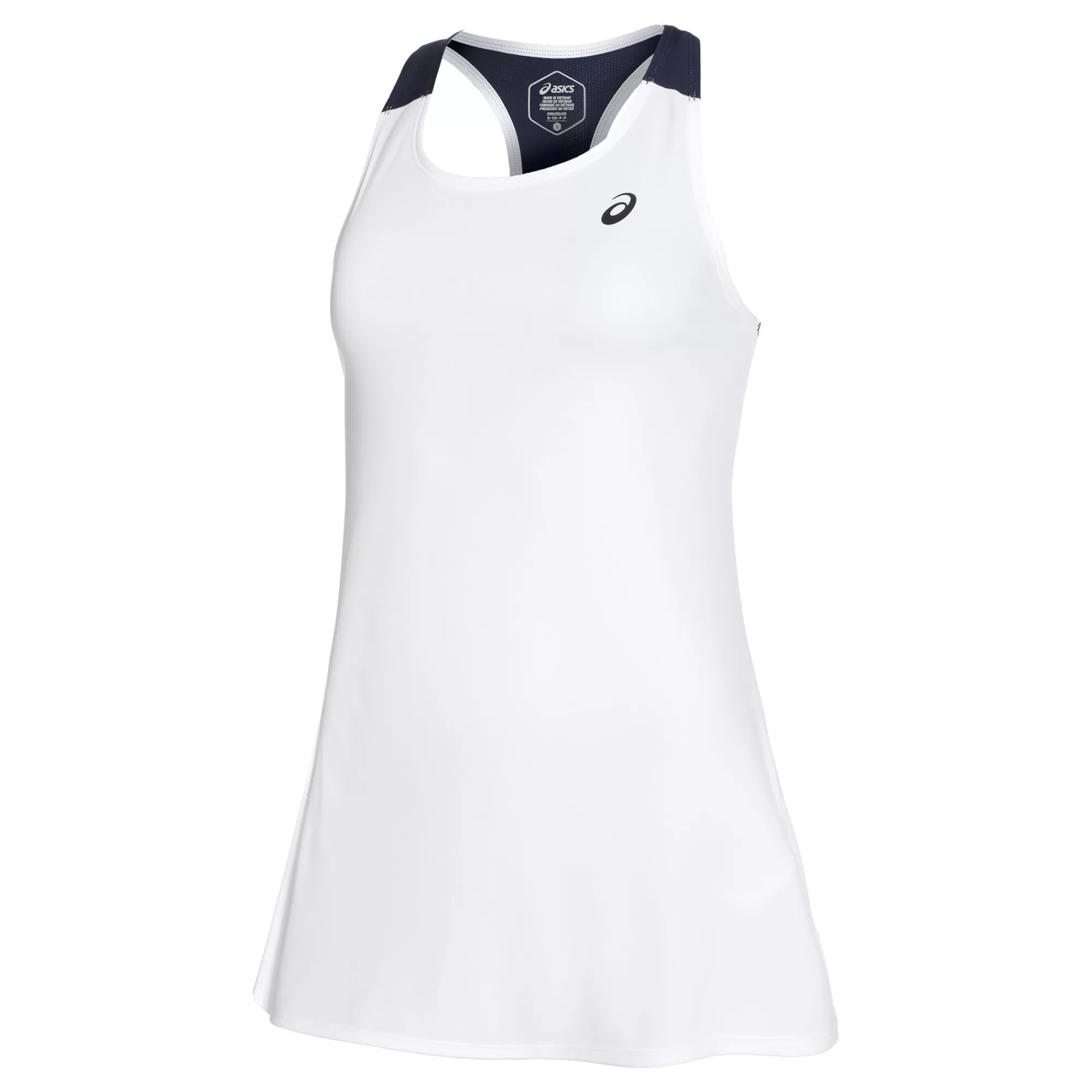 Court Dress Women - White, Dark Blue>ASICS Clearance