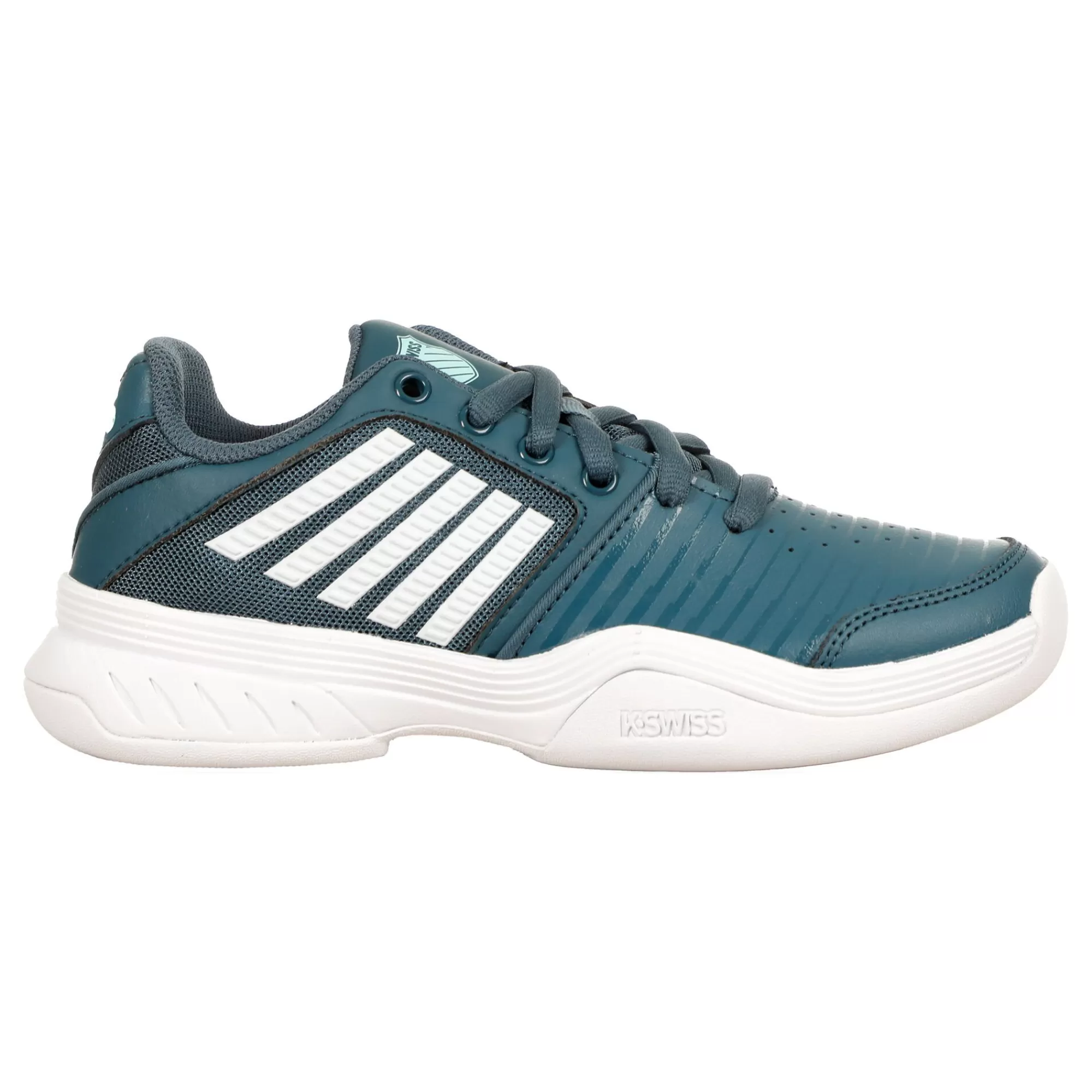 Court Express Carpet Shoe Kids - Dark Blue, White>K-Swiss Sale