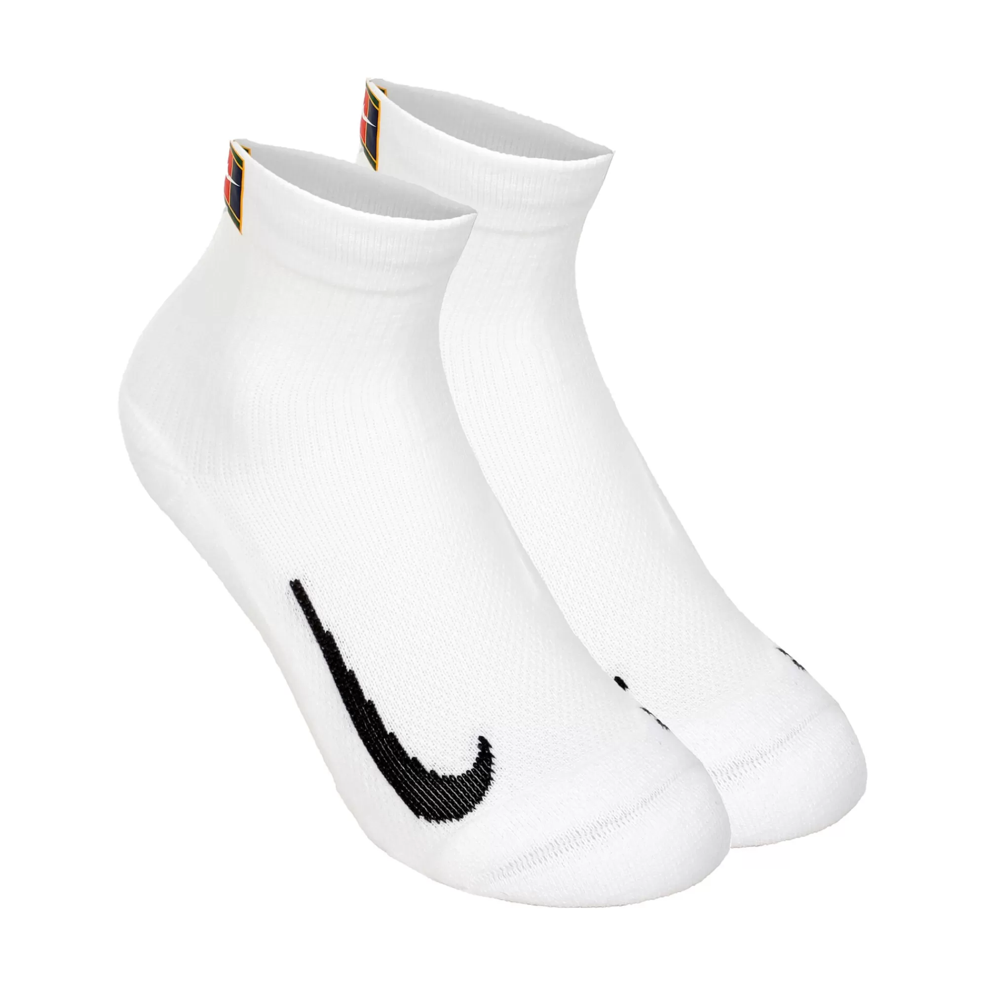 Court Multiplier Max Sports Socks 2 Pack - White, Black>Nike Store