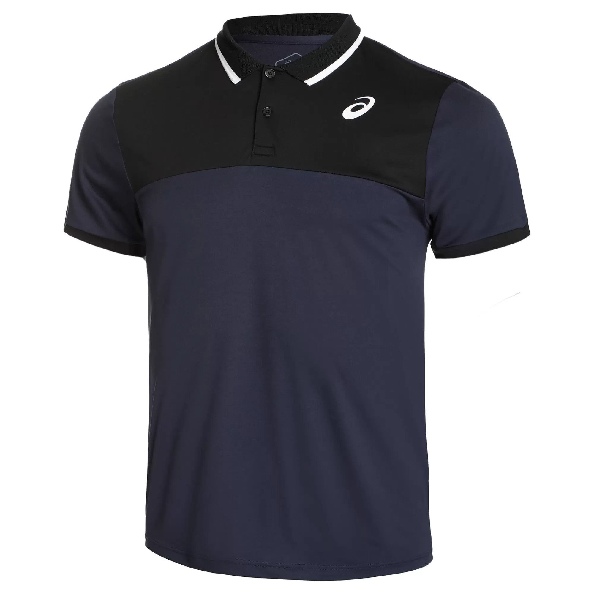 Court Polo Men - Dark Blue, Black>ASICS Flash Sale