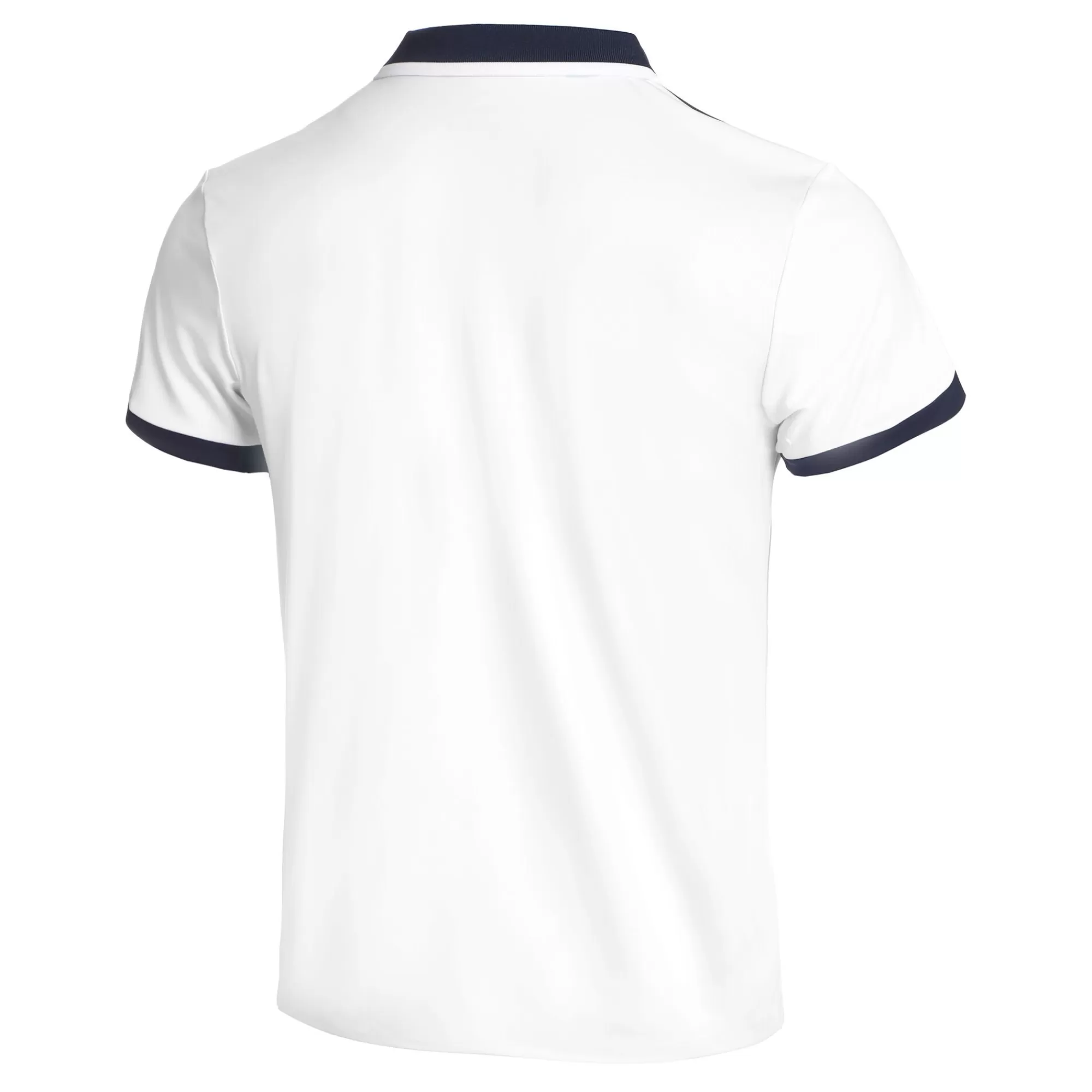 Court Polo Men - White, Dark Blue>ASICS Outlet