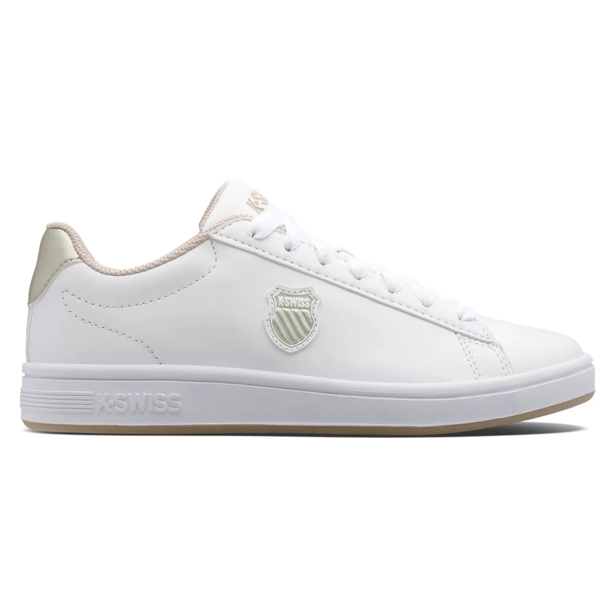 Court Shield Sneakers Women - White, Beige>K-Swiss Best Sale
