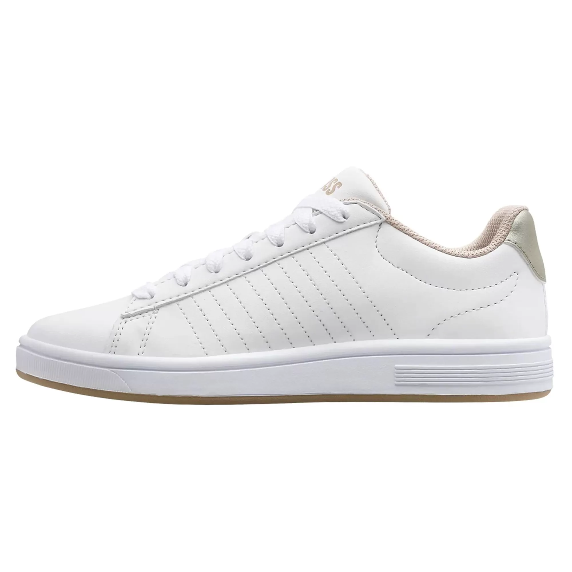 Court Shield Sneakers Women - White, Beige>K-Swiss Best Sale