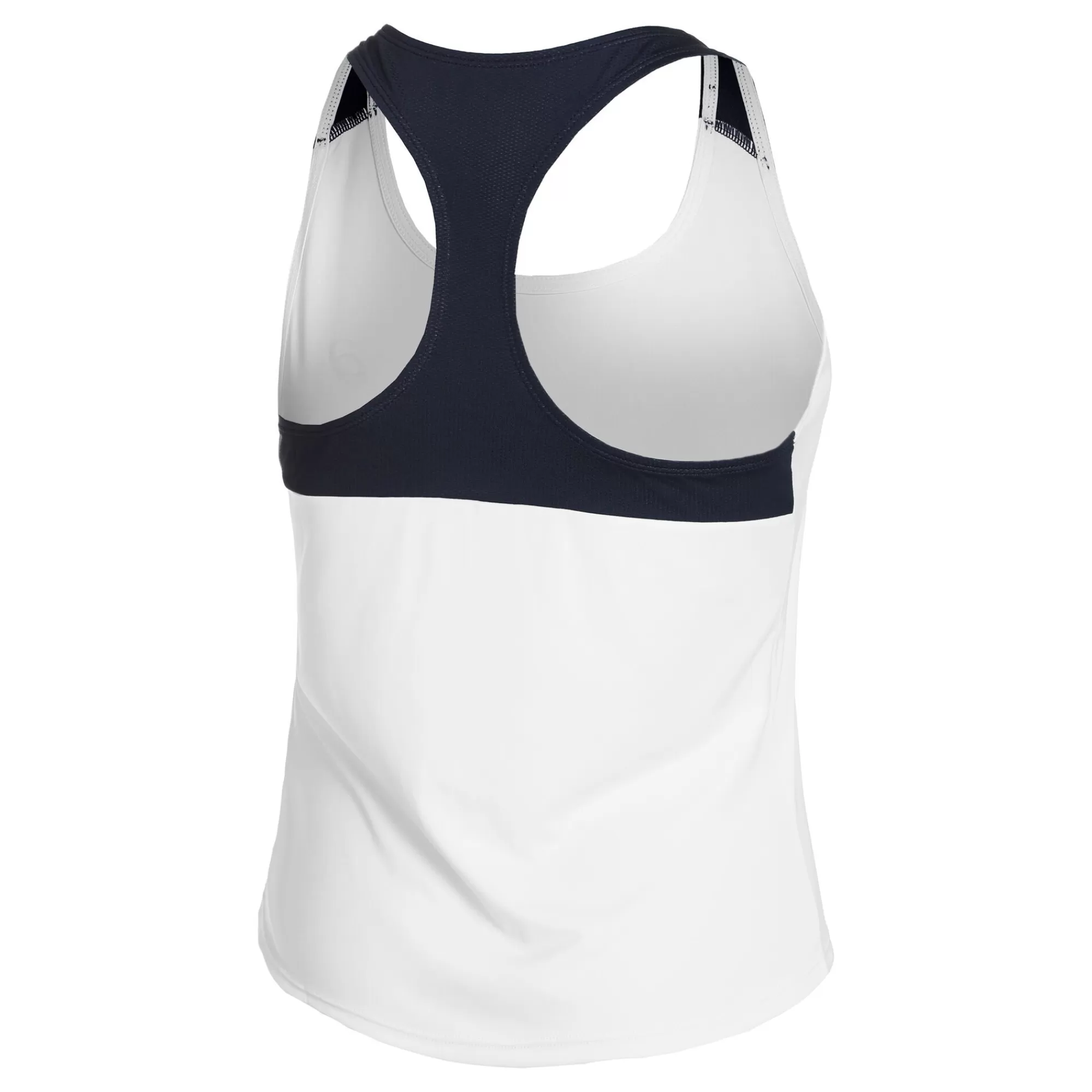 Court Tank Top Women - White, Dark Blue>ASICS Cheap