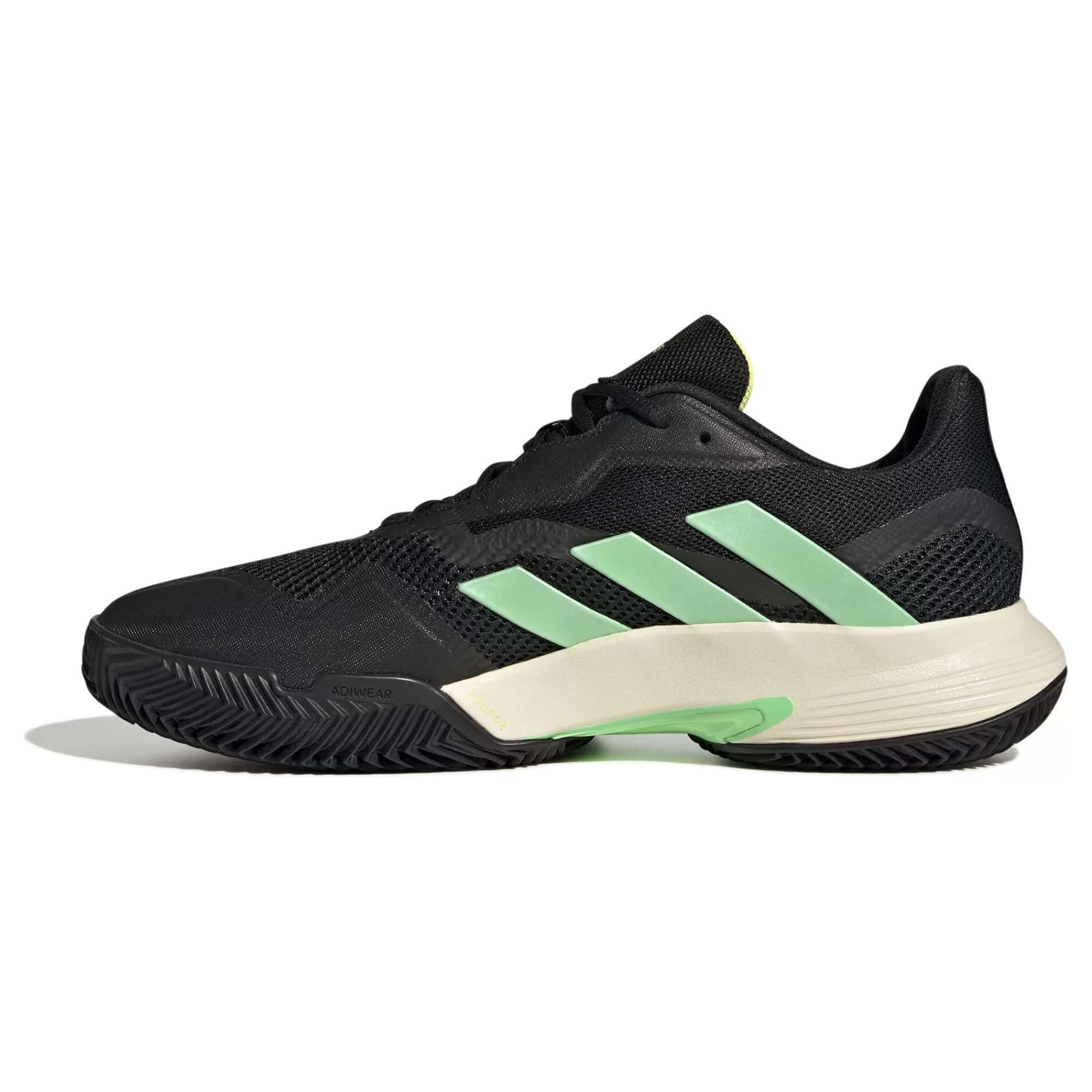 CourtJam Control Men - Black, Neon Green>adidas Best
