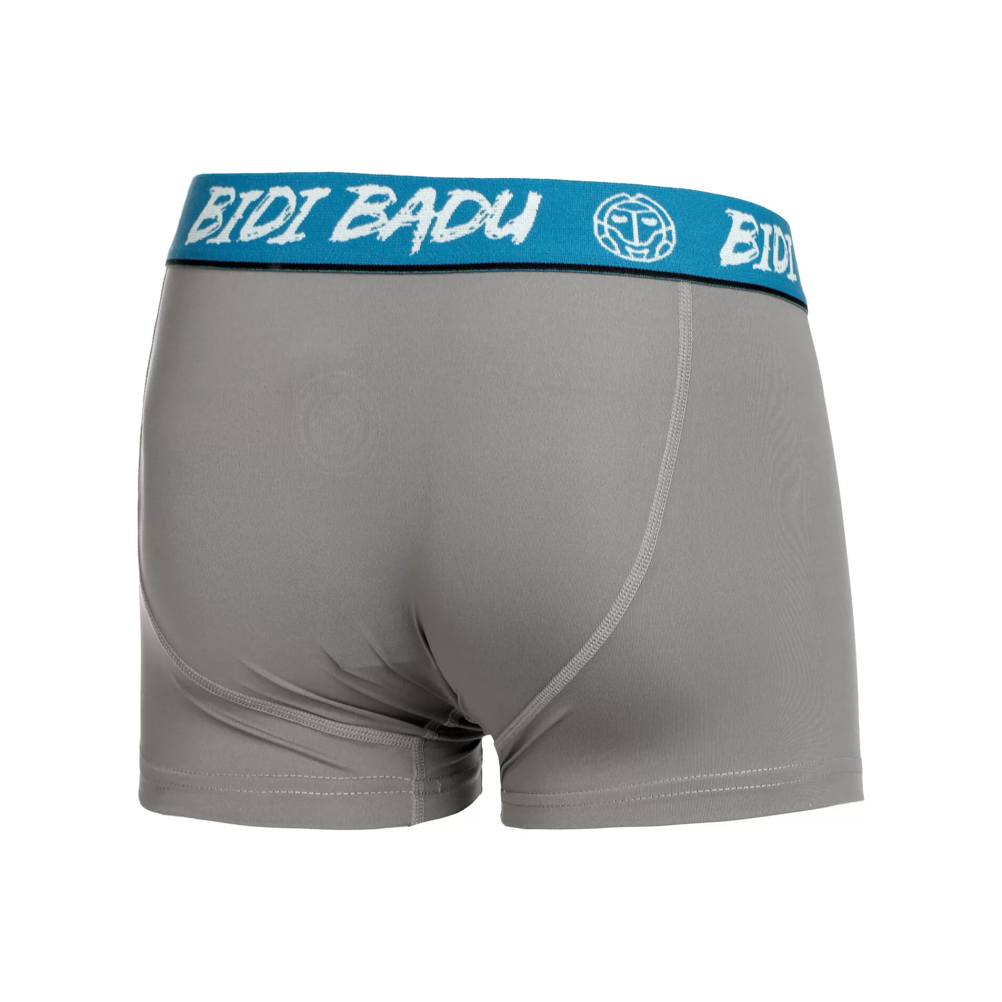 Crew Boxer Shorts Men - Grey, Turquoise>BIDI BADU New