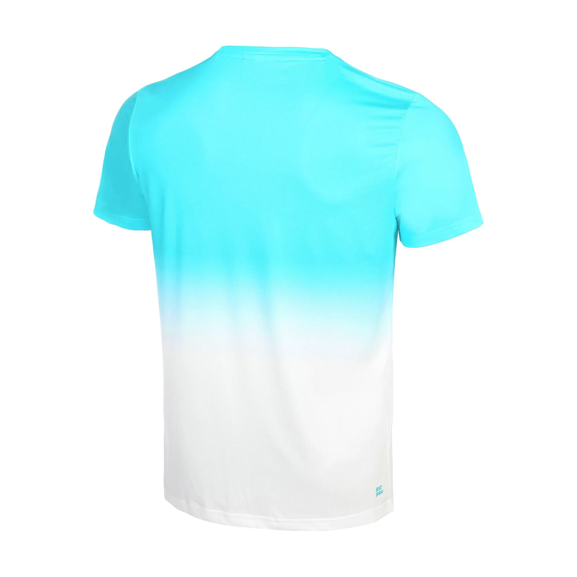 Crew Gradiant T-Shirt Boys - Turquoise, White>BIDI BADU Clearance