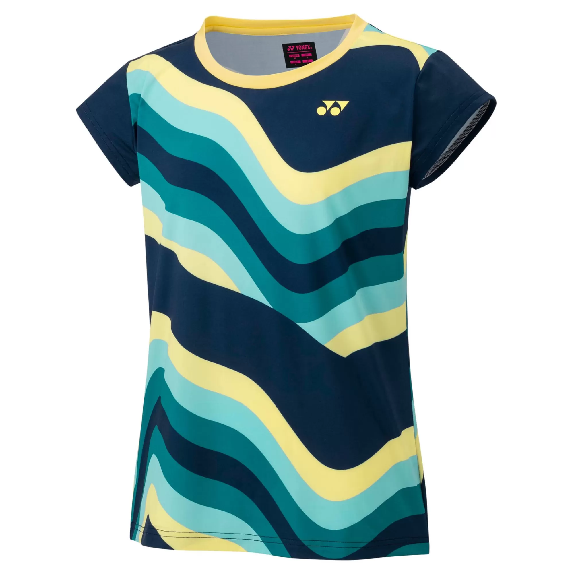 Crew Neck T-Shirt Women - Dark Blue>Yonex Cheap
