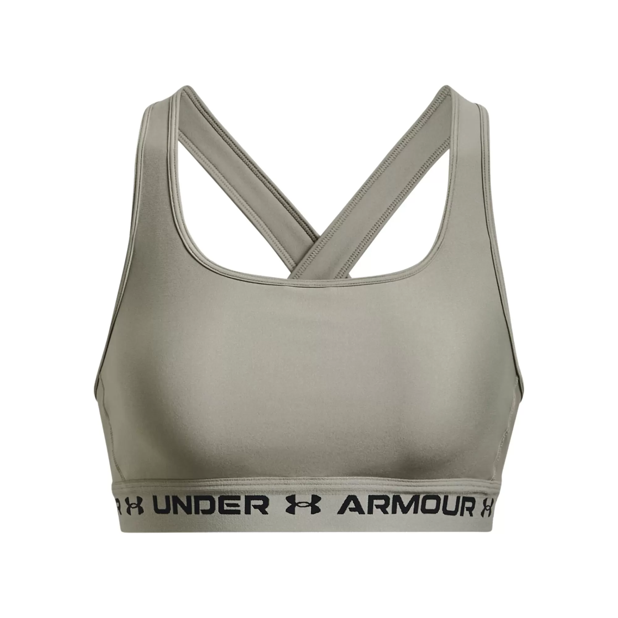 Crossback Mid Sports Bras Women - Green, Black>Under Armour Cheap