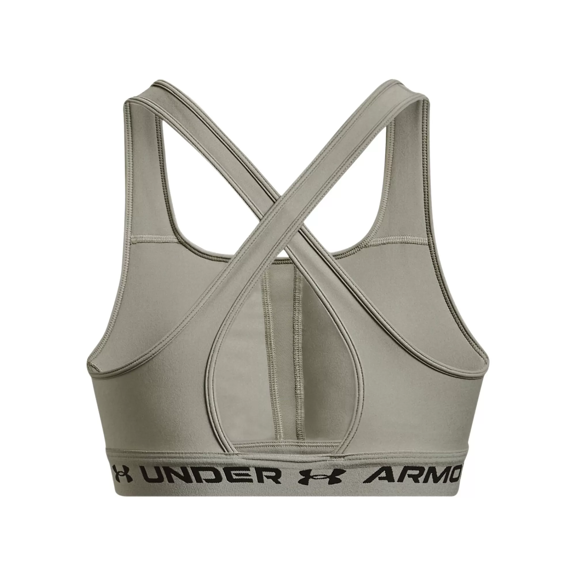 Crossback Mid Sports Bras Women - Green, Black>Under Armour Cheap