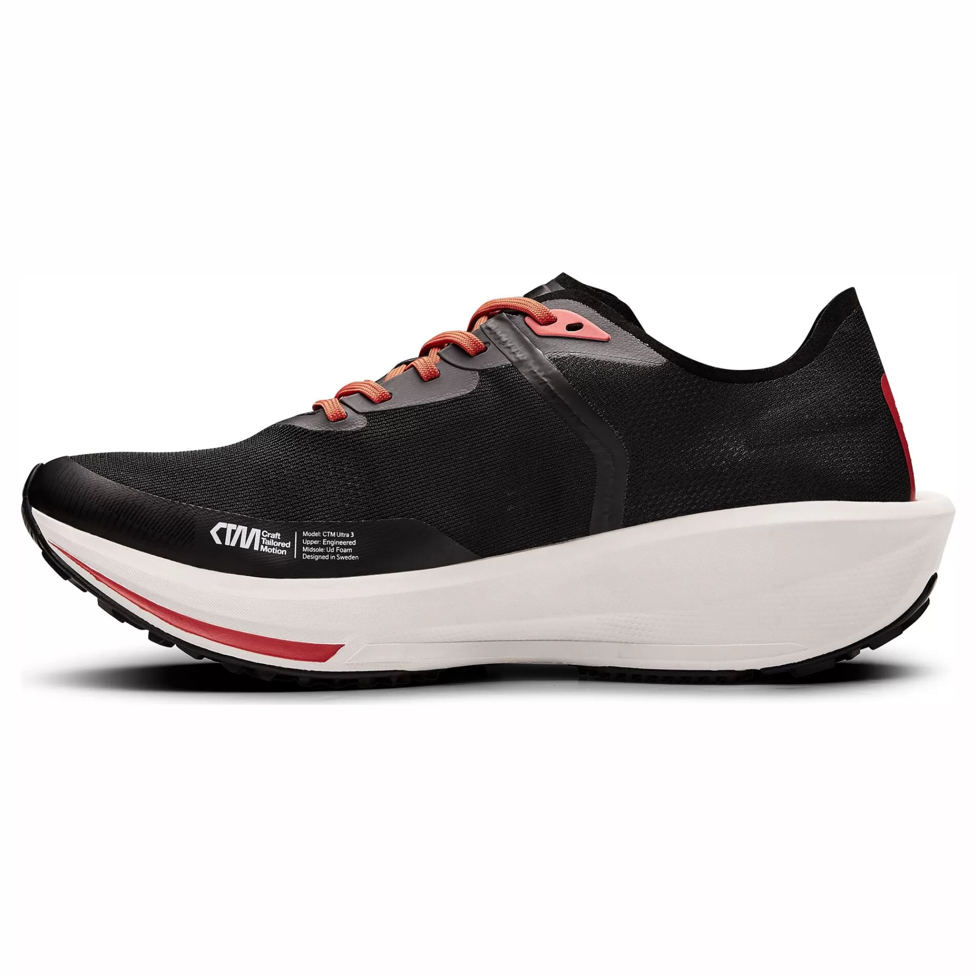 CTM Ultra 3 Neutral Running Shoe Men - Black, Red>Craft Hot