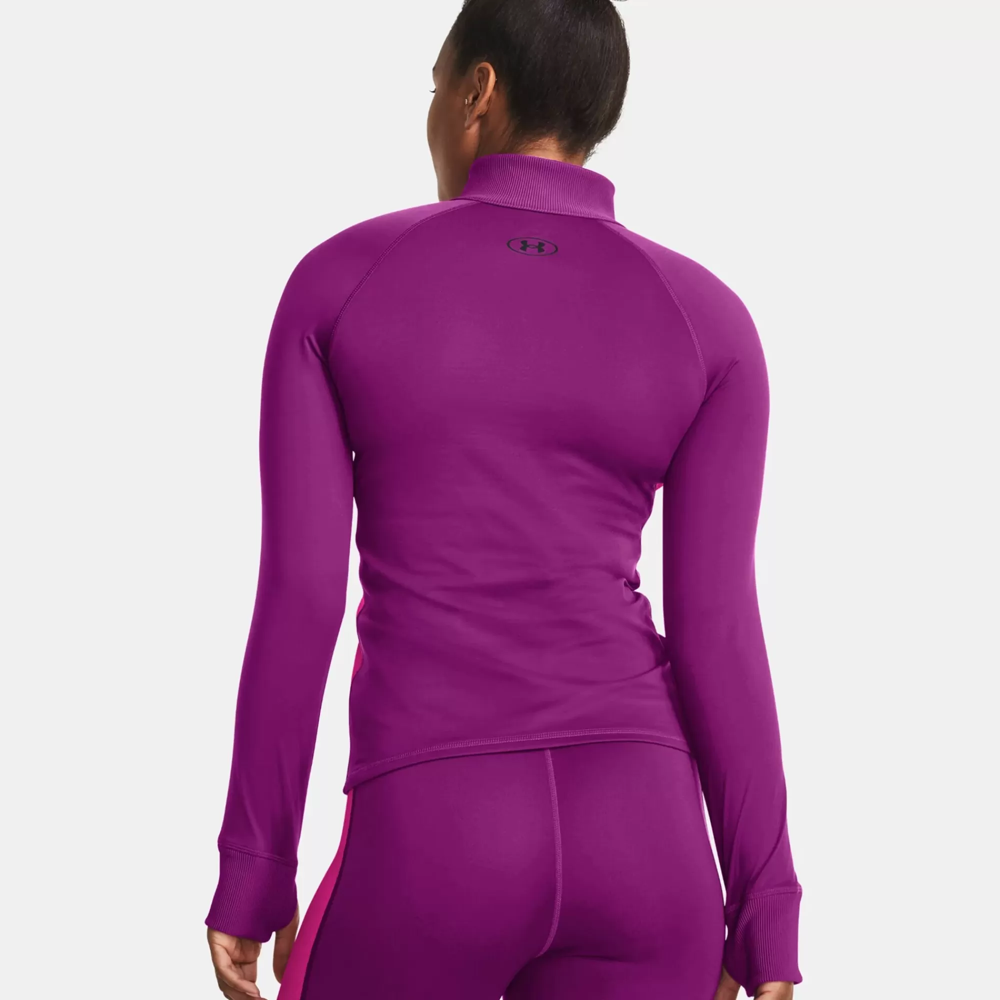 CW Half-Zip Long Sleeve Women - Violet, Pink>Under Armour Discount