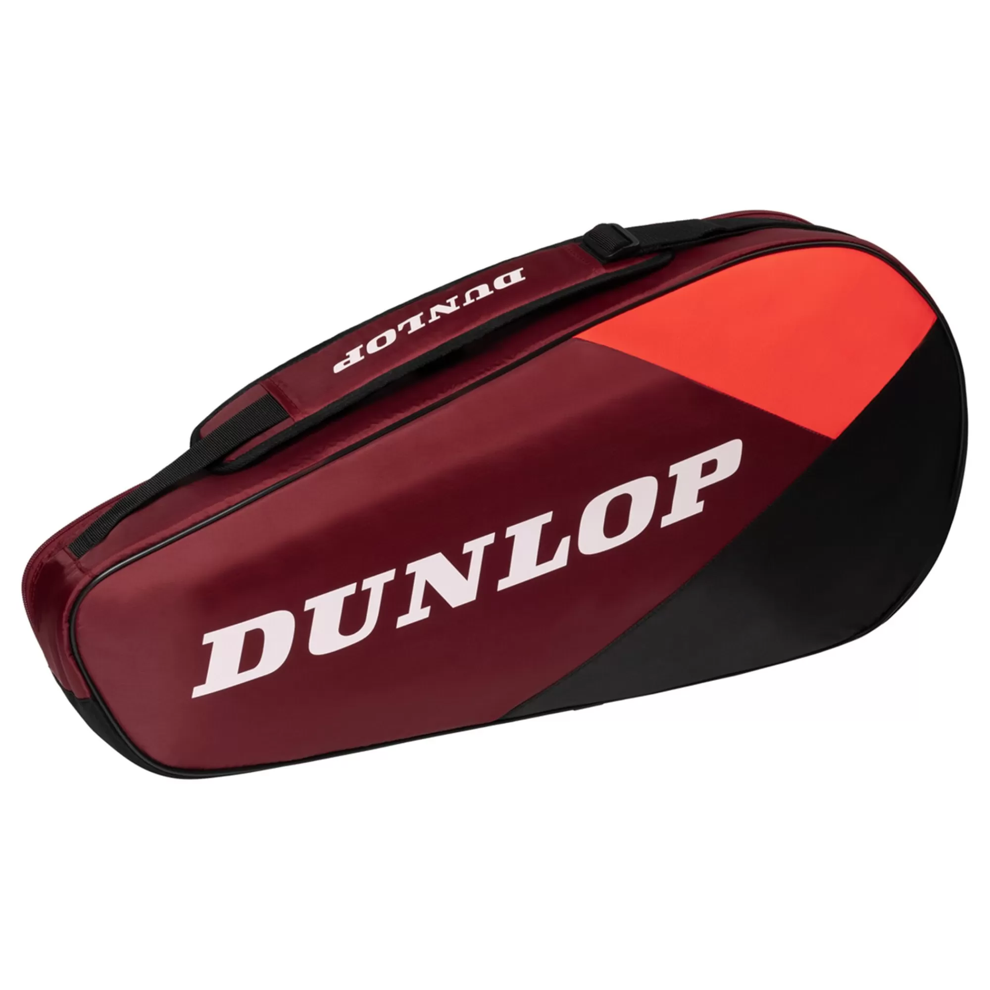CX Club Racket Bag 3 Pack - Black, Red>Dunlop Clearance