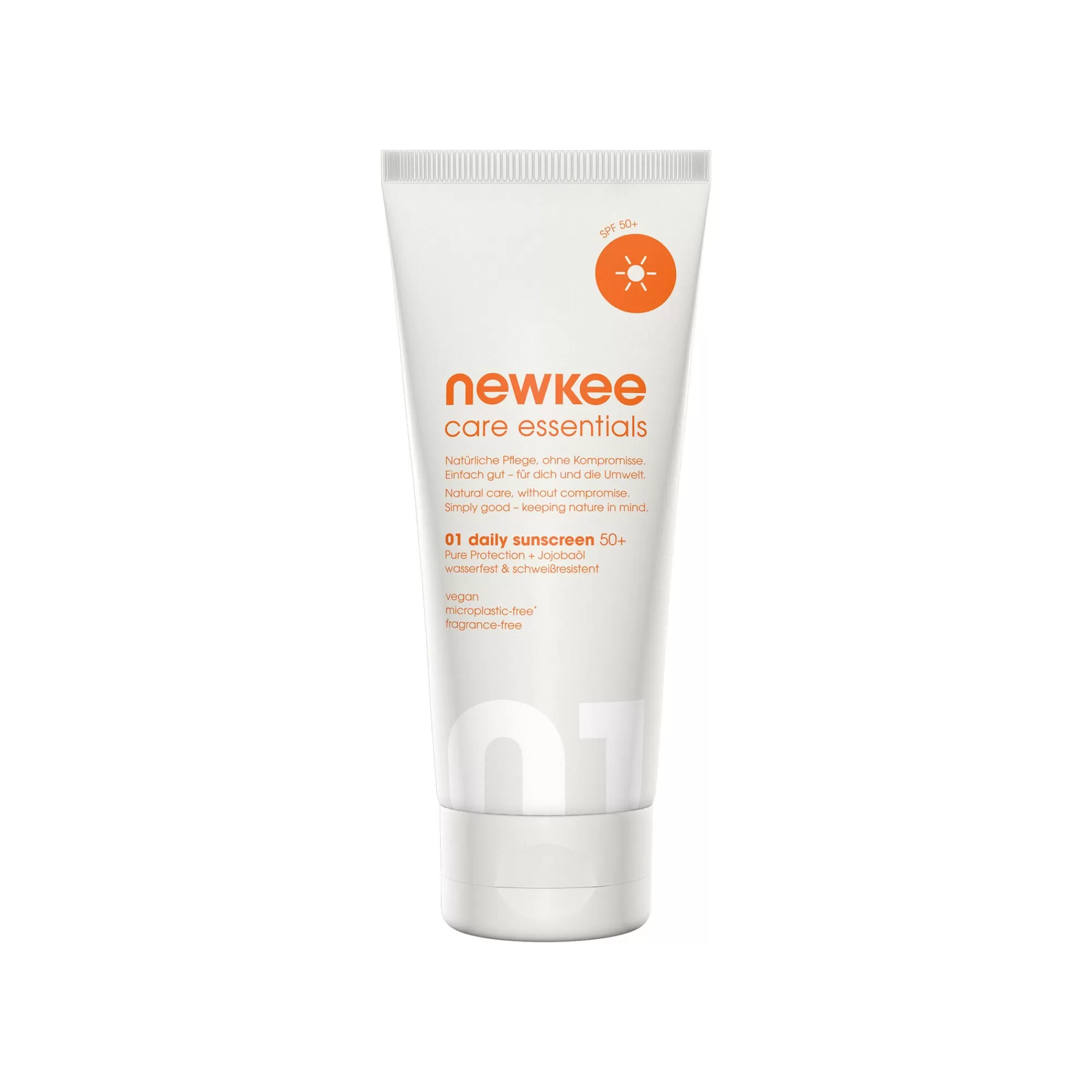 Daily Sunscreen 50+ Miscellaneous - White, Orange>Newkee Shop