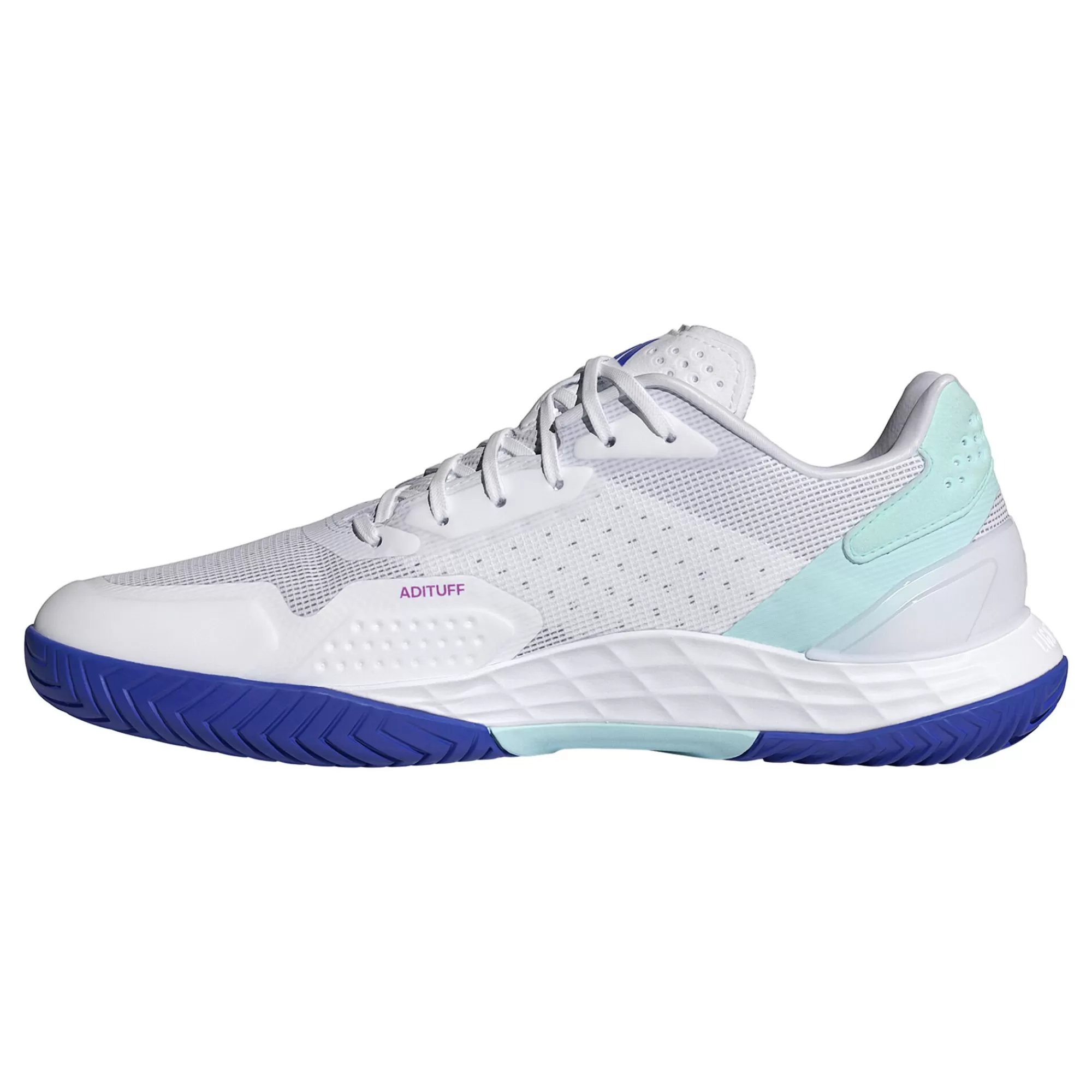 Defiant Speed 2 All Court Shoe Men - White, Blue>adidas Shop