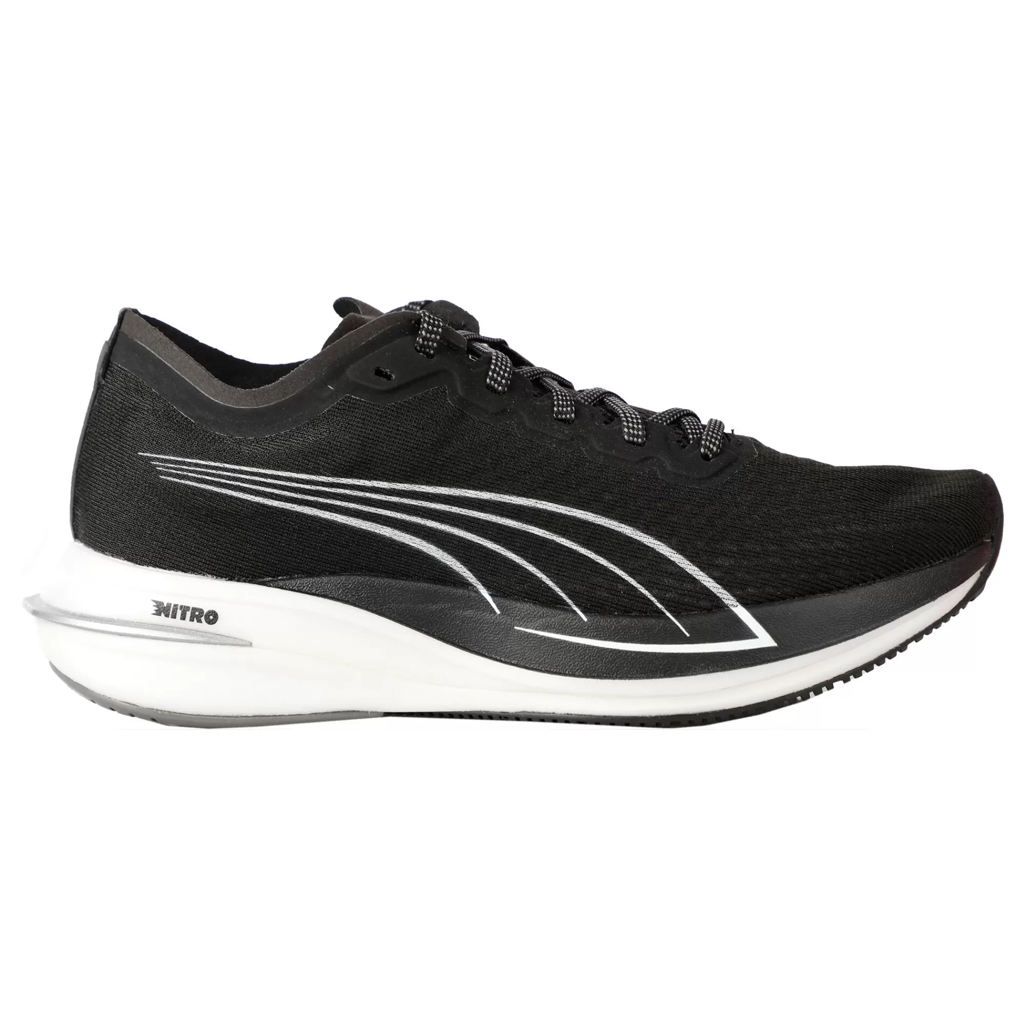 Deviate Nitro Neutral Running Shoe Women - Black, White>Puma Sale