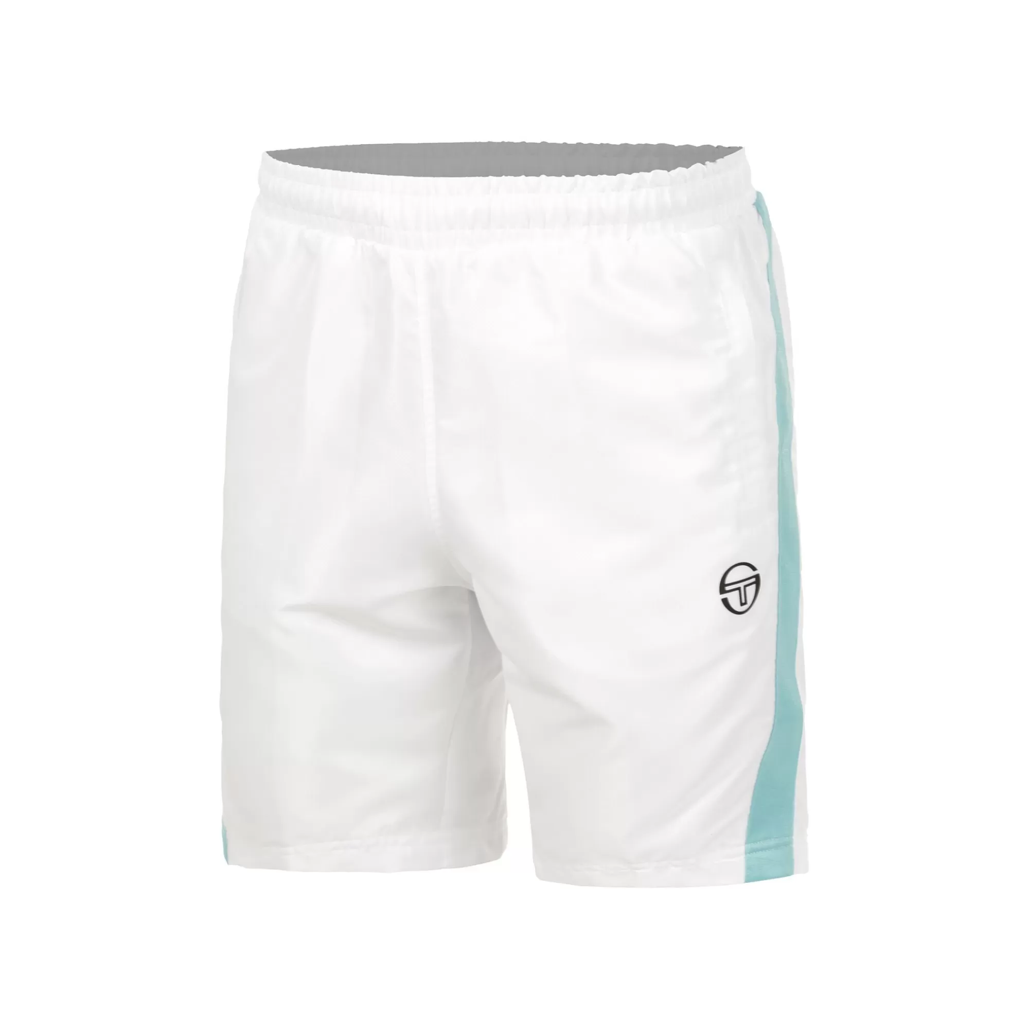 Diagonalley Pl Shorts Men - White, Mint>Sergio Tacchini Clearance