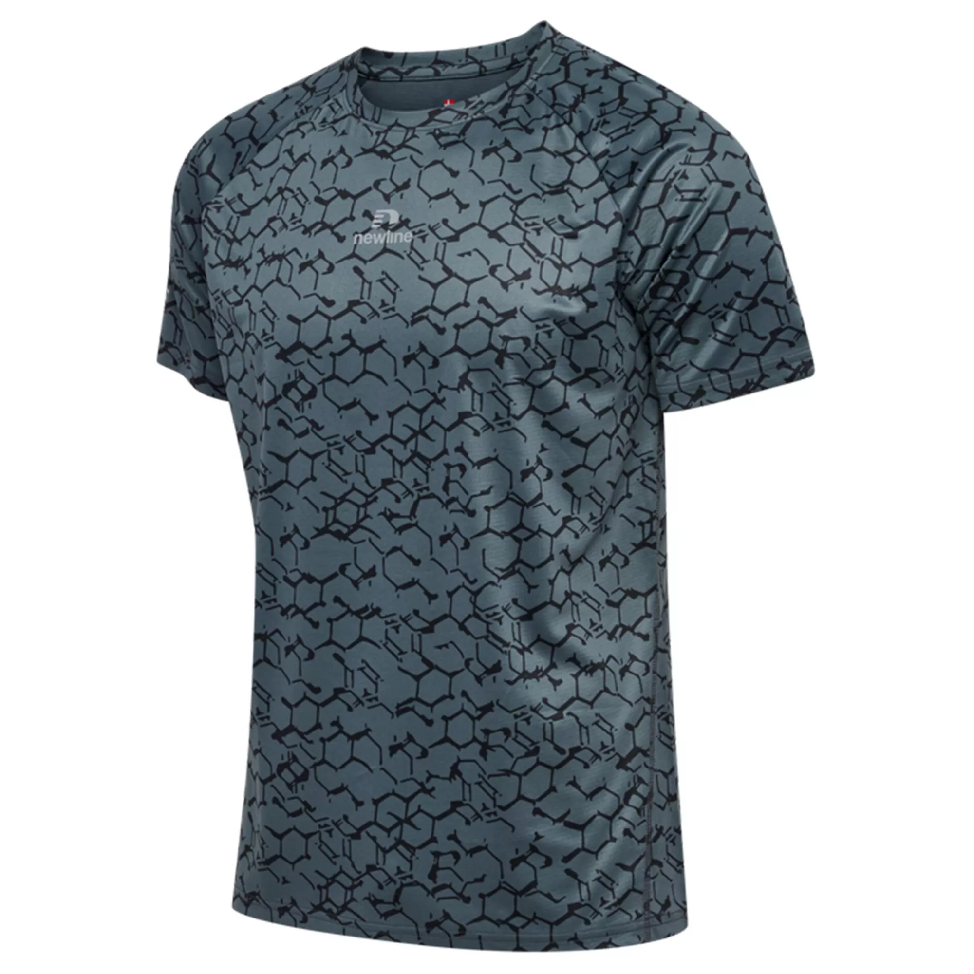 Dopa Graphic Running Shirt Men - Dark Grey>Newline Outlet