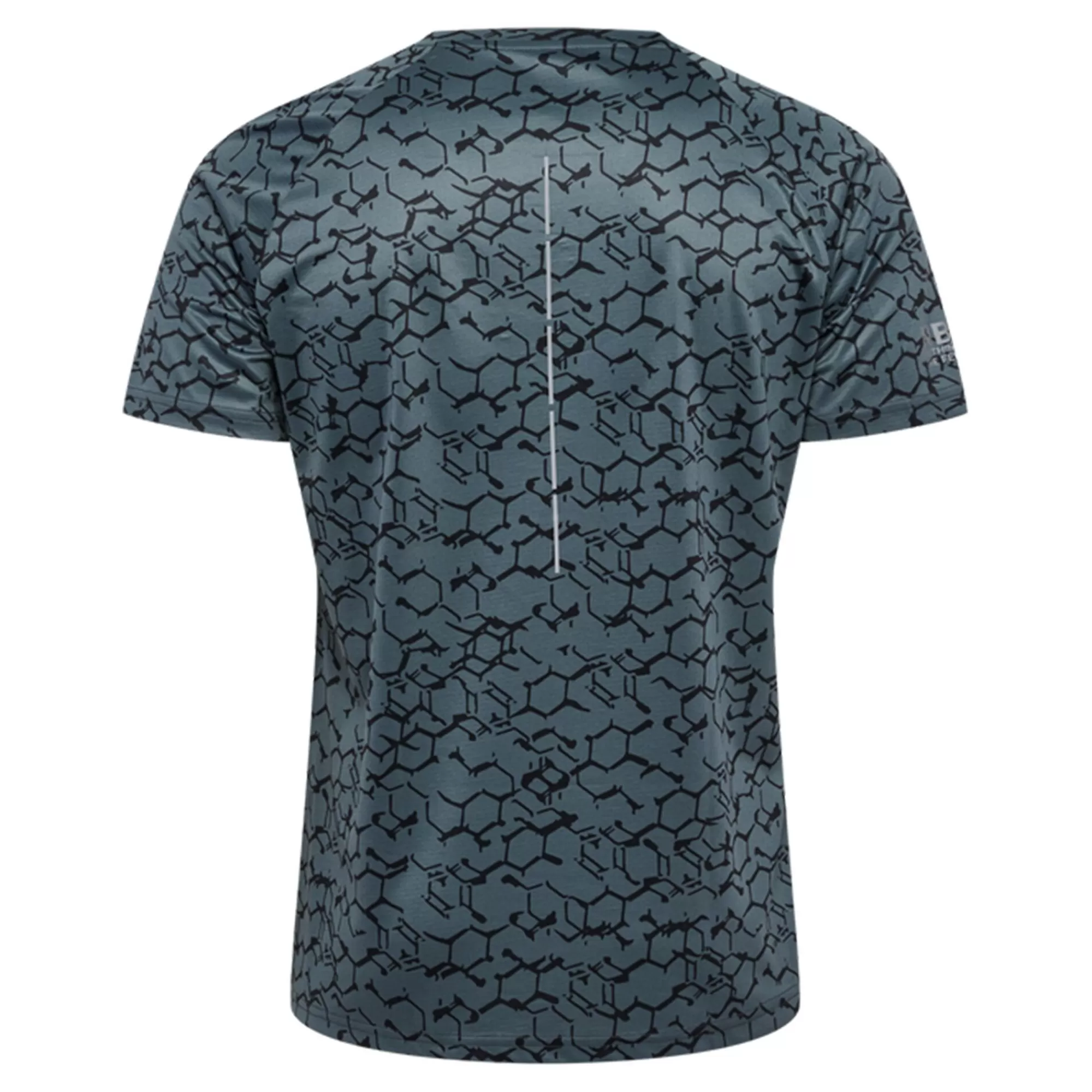 Dopa Graphic Running Shirt Men - Dark Grey>Newline Outlet
