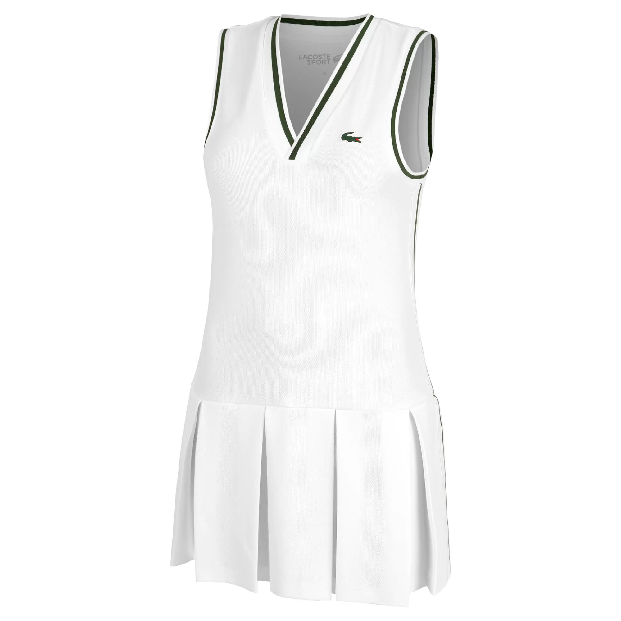 Dress Women - White, Green>Lacoste Best Sale