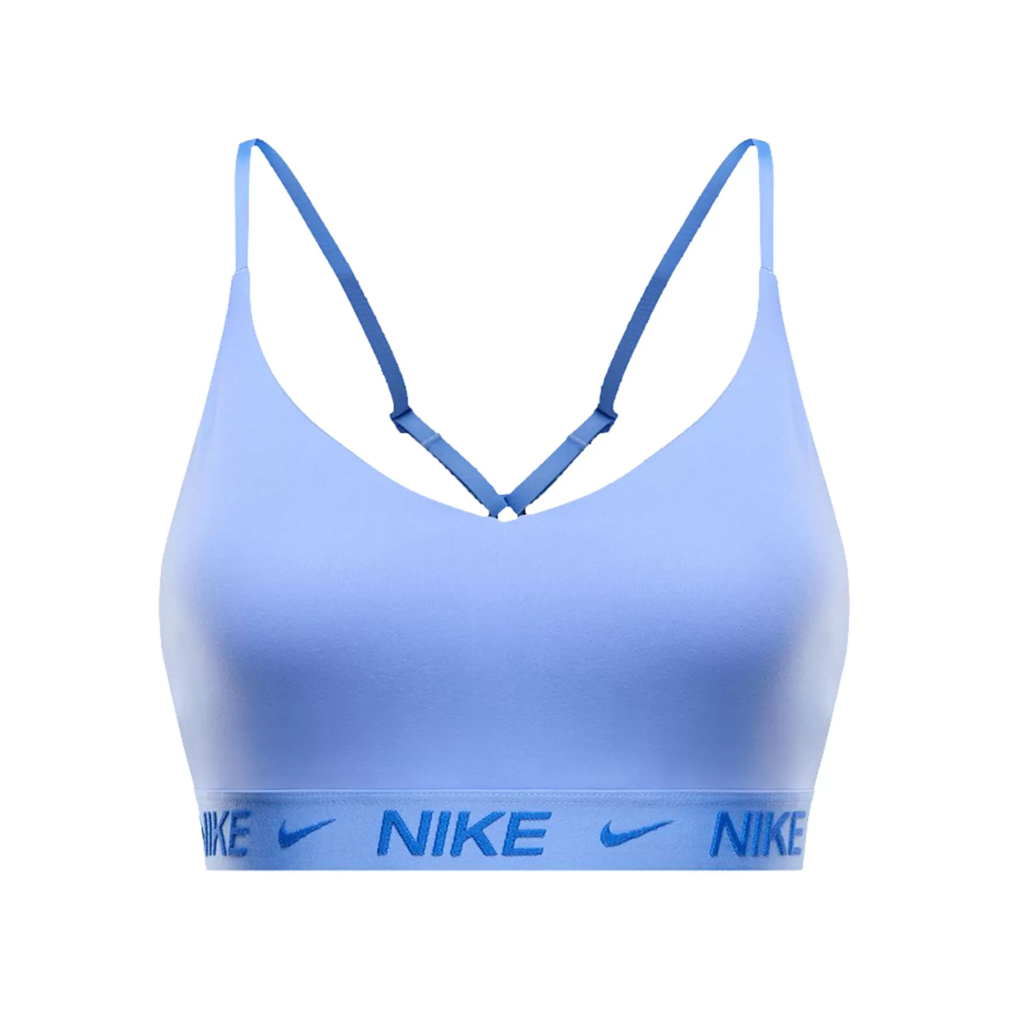 Dri-Fit Indy Light Support Sports Bras Women - Light Blue>Nike Best Sale