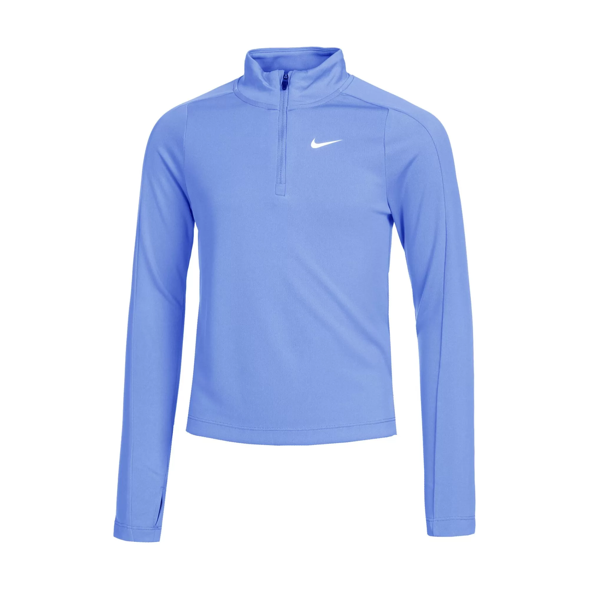 Dri-Fit Long Sleeve Girls - Light Blue, White>Nike Fashion