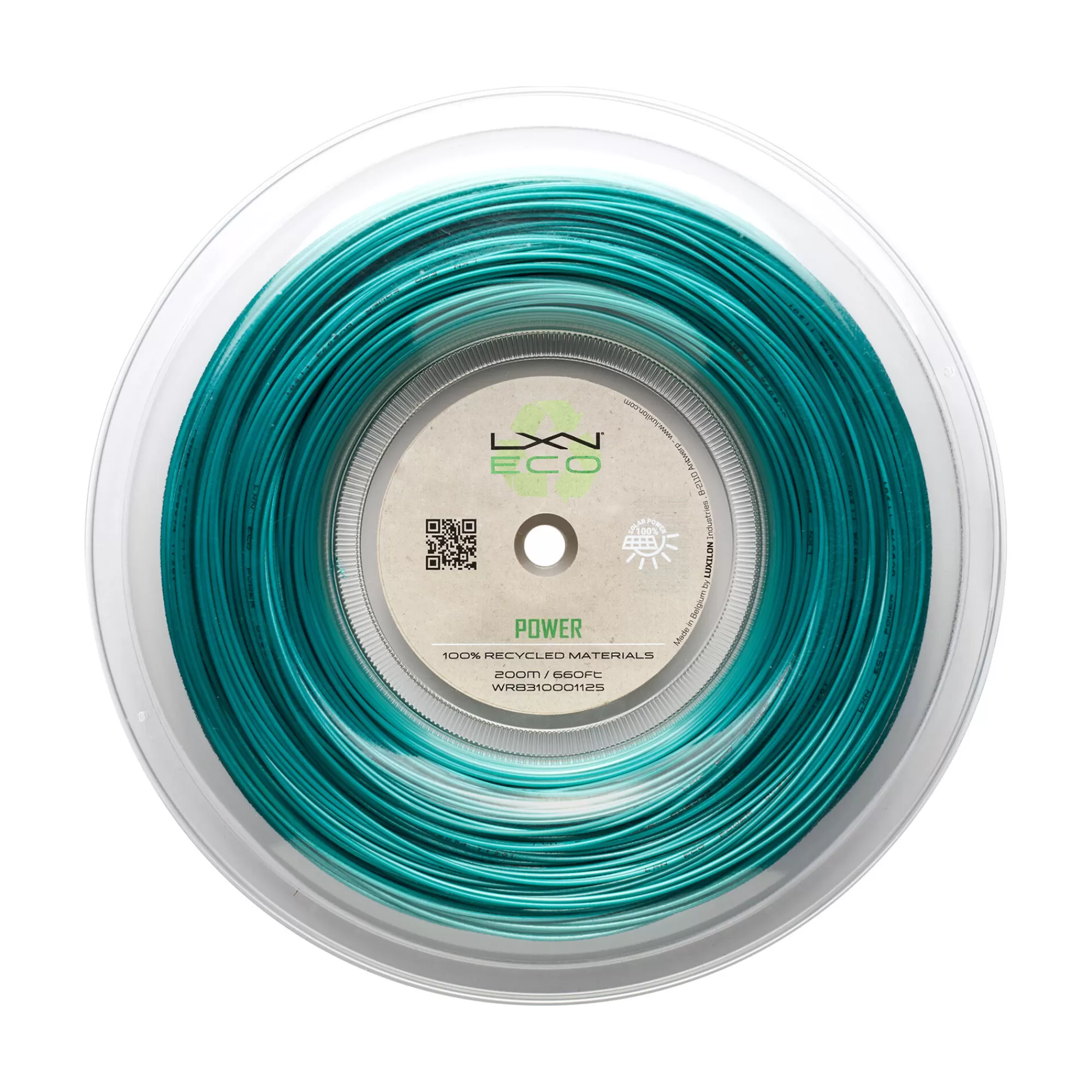 Eco Power String Reel 200m - Petrol>Luxilon Hot