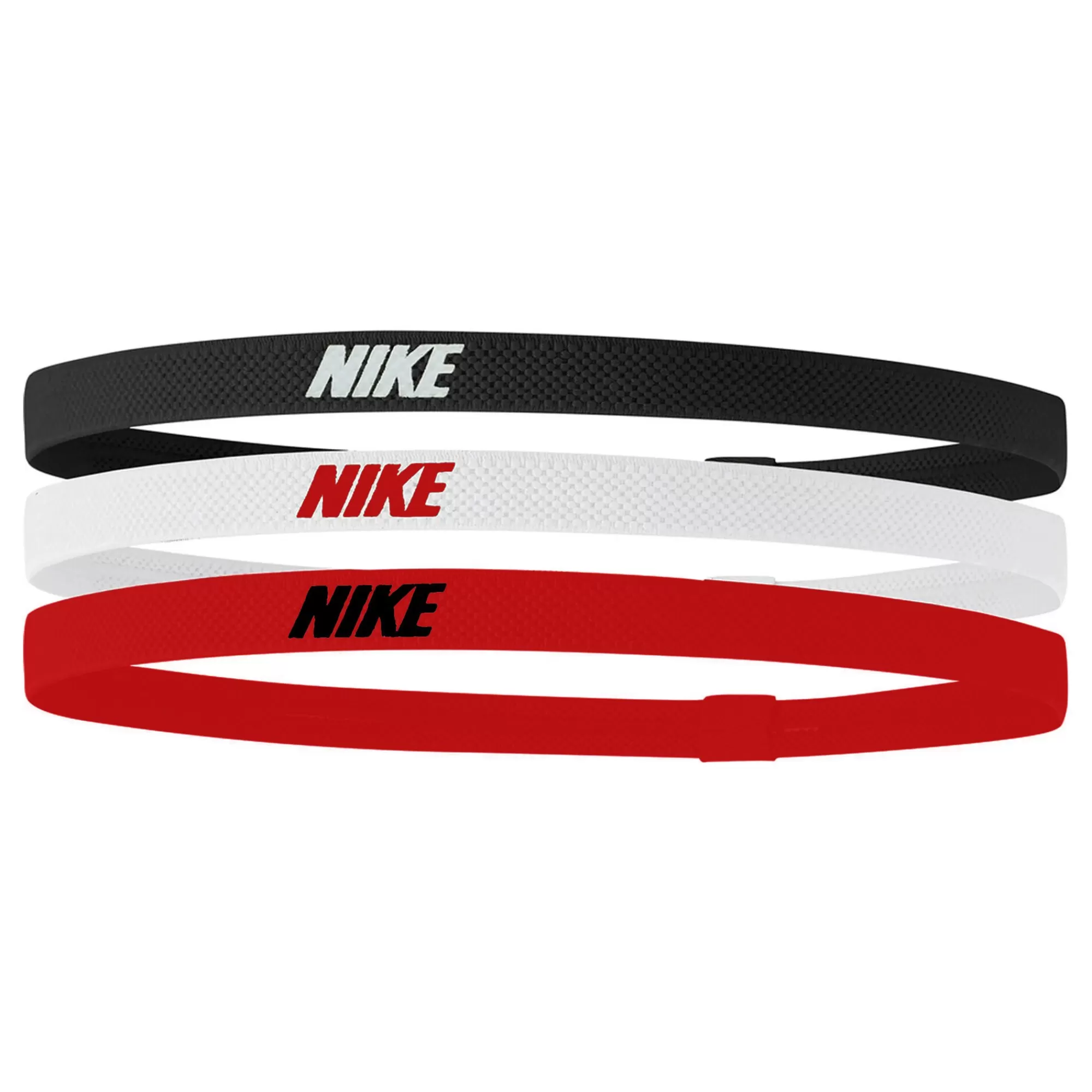 Elastic 2.0 Hair Band 3 Pack - Black, Multicoloured>Nike Discount