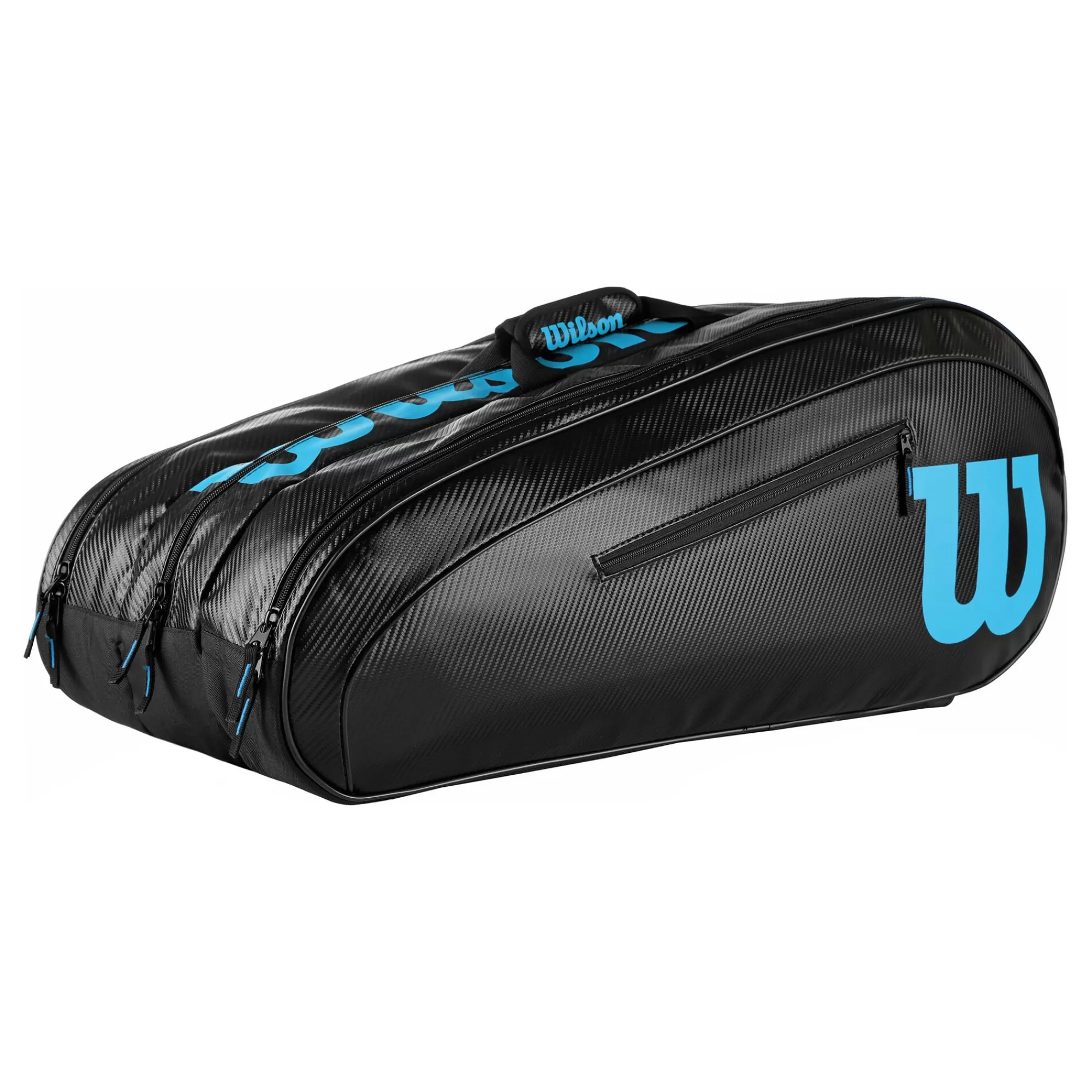 Elite Racket Bag 15 Pack Special Edition - Black, Blue>Wilson Best