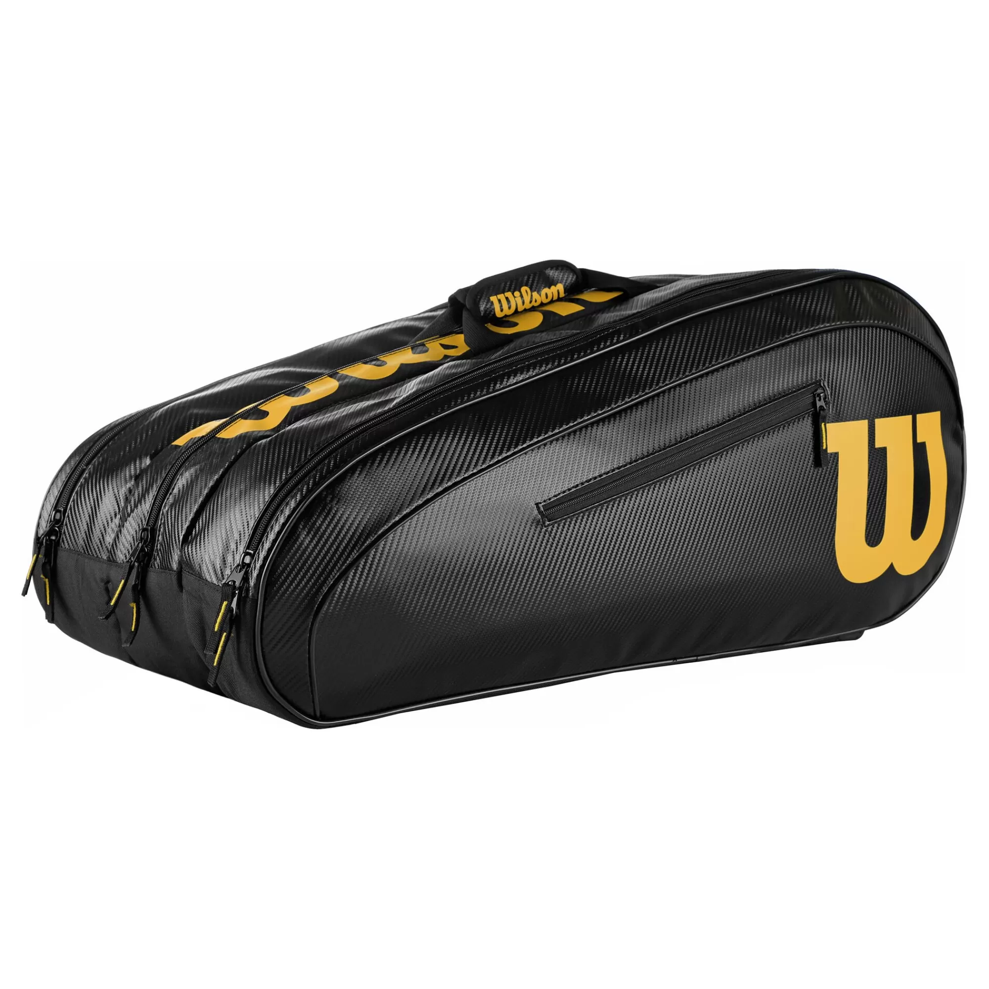Elite Racket Bag 15 Pack Special Edition - Black, Gold>Wilson Best Sale