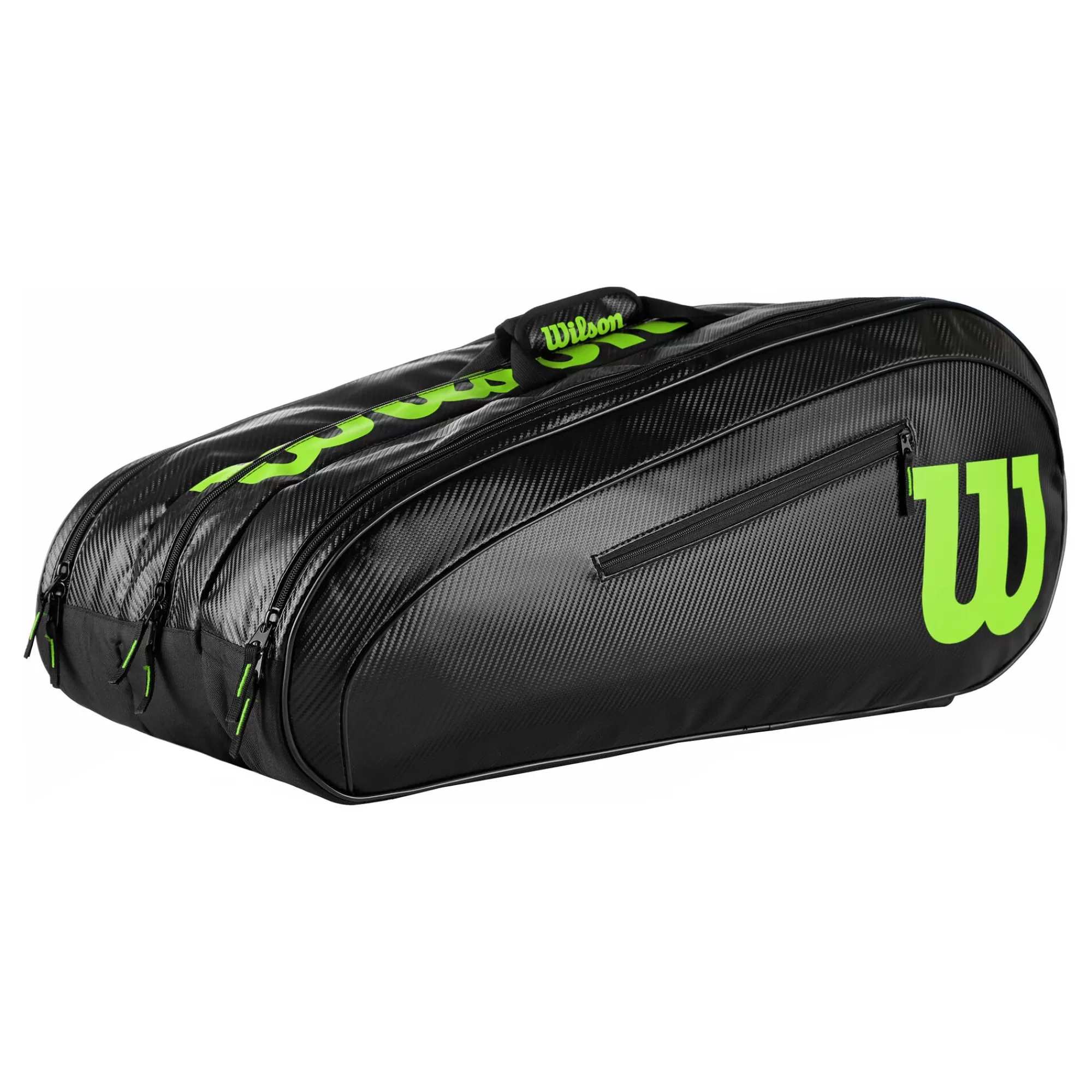 Elite Racket Bag 15 Pack Special Edition - Black, Lime>Wilson Cheap